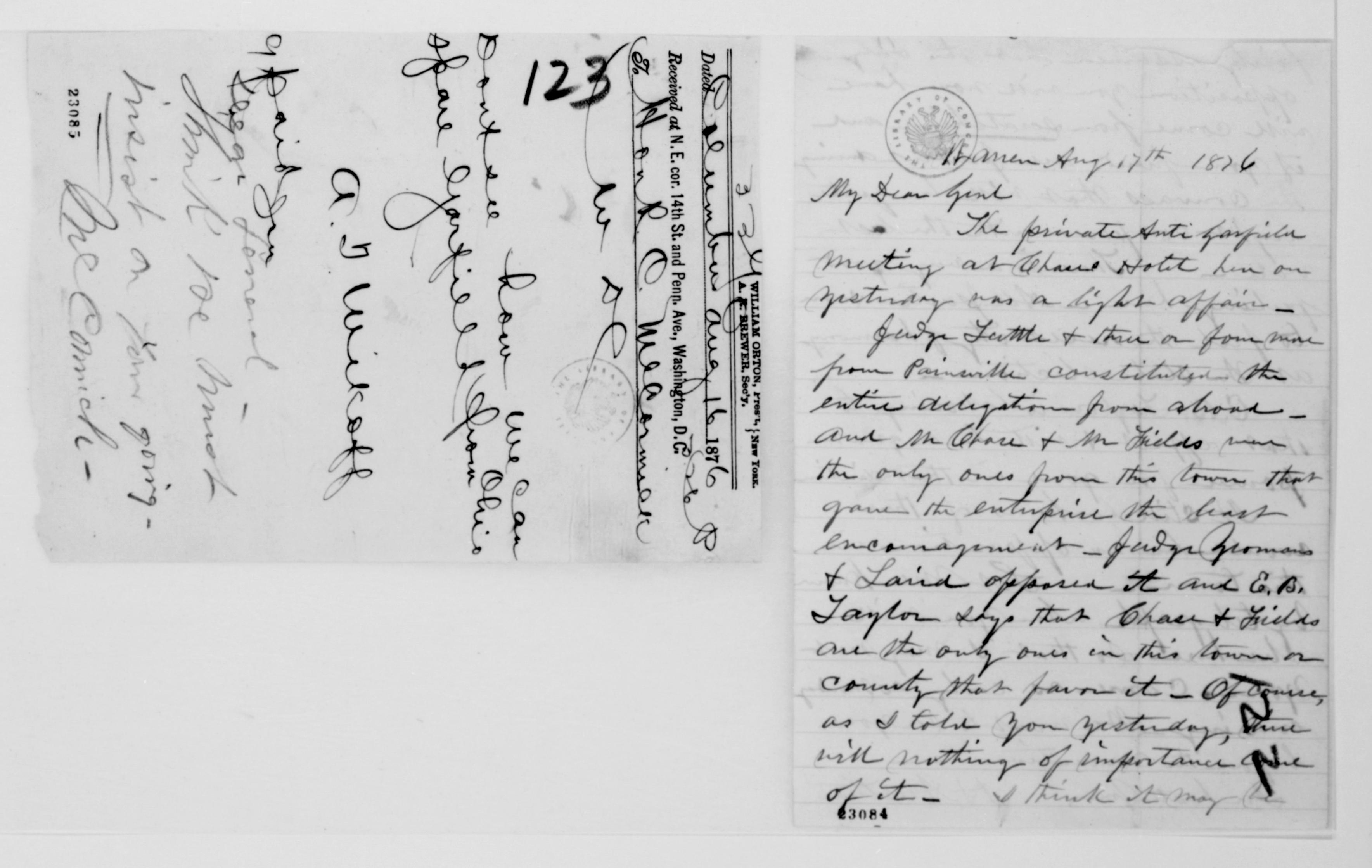 Scanned image of the current content page