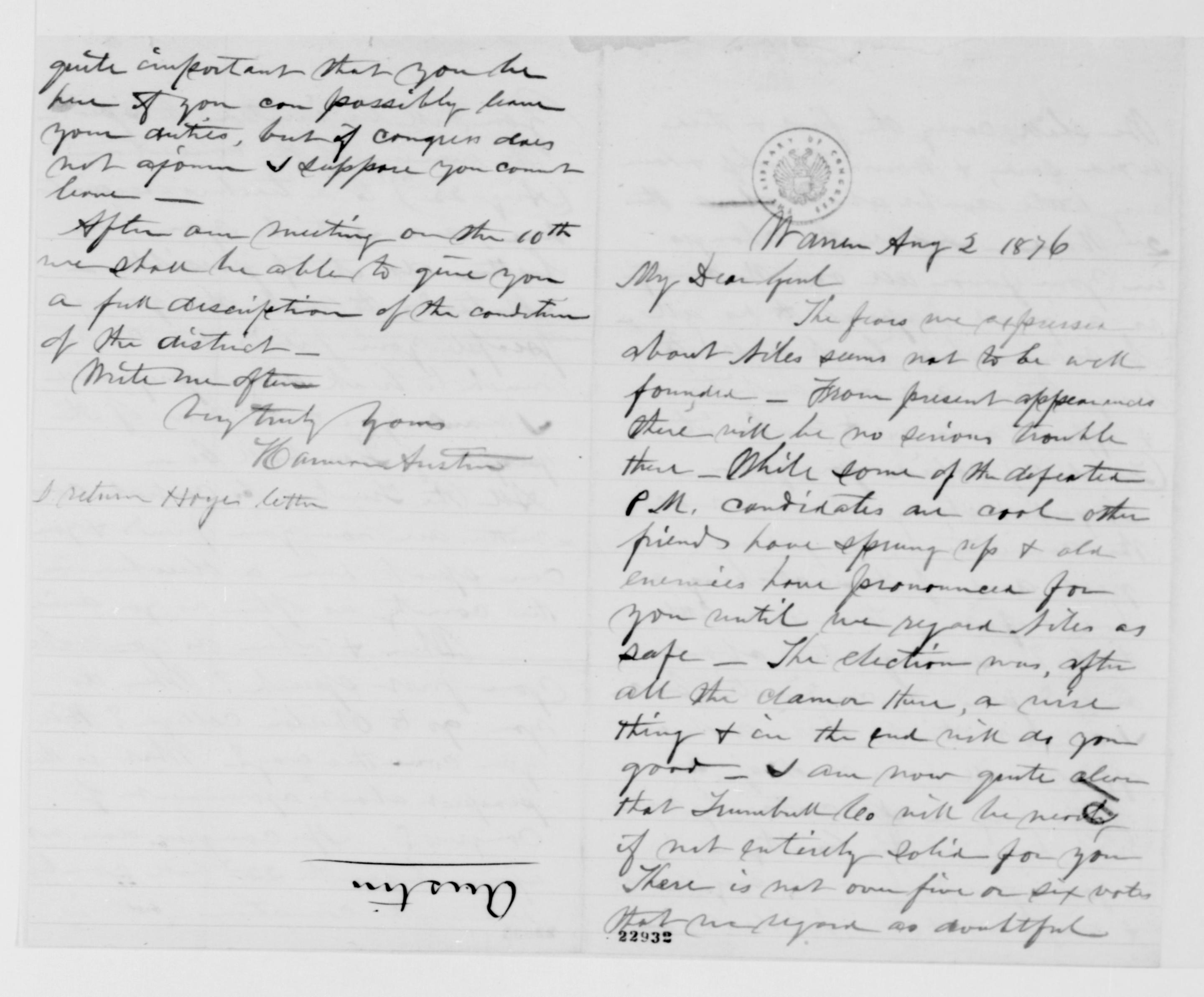 Scanned image of the current content page