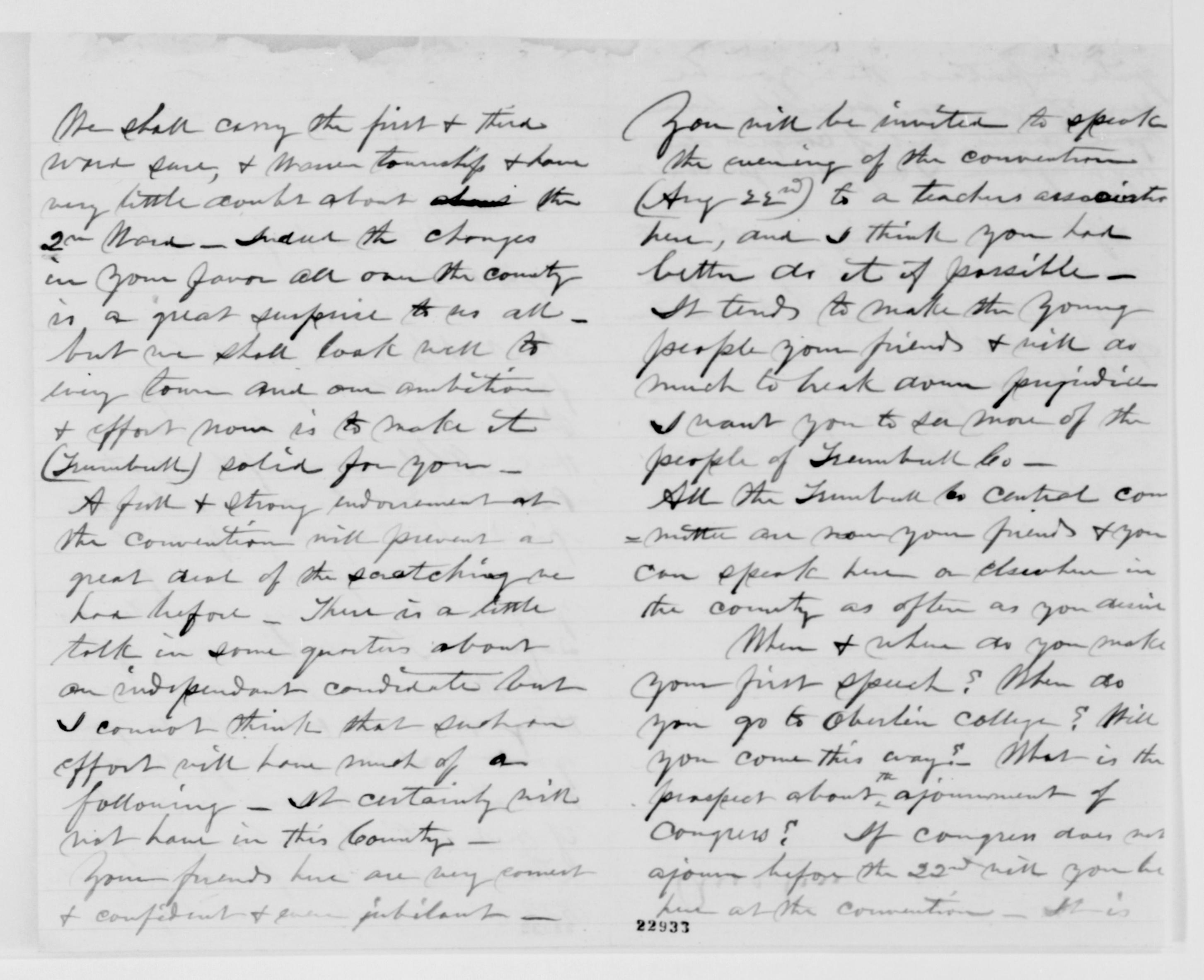 Scanned image of the current content page