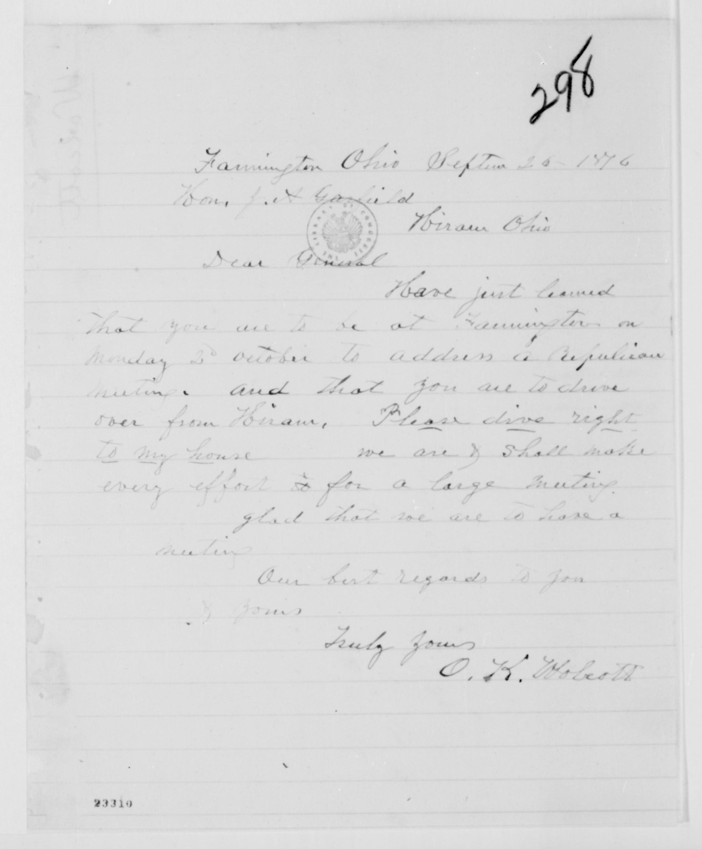 Scanned image of the current content page