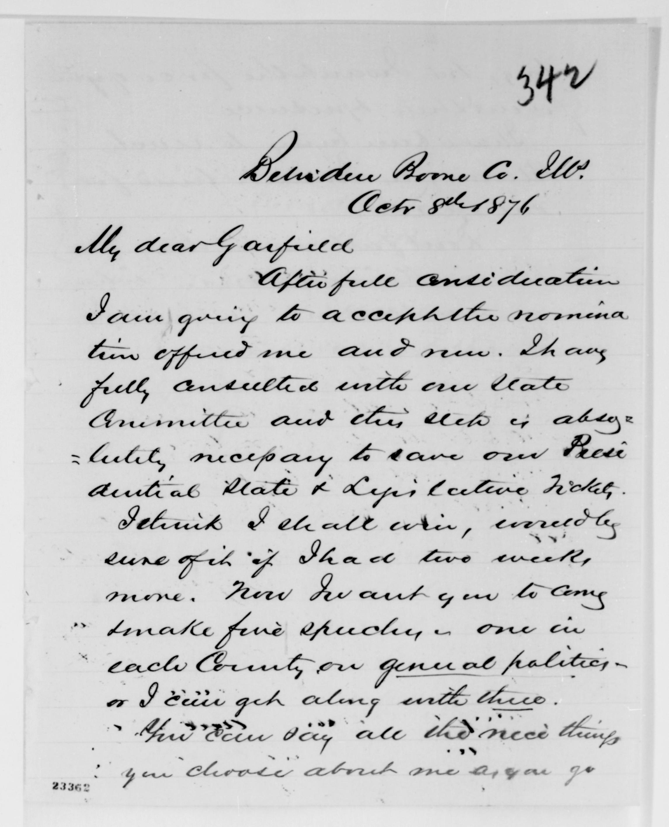 Scanned image of the current content page