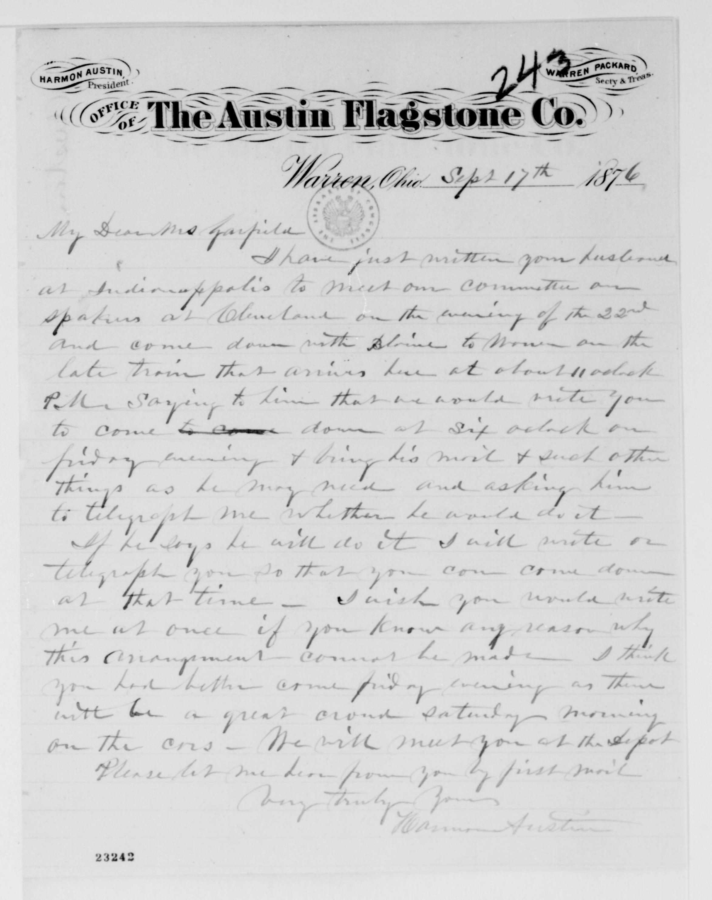 Scanned image of the current content page