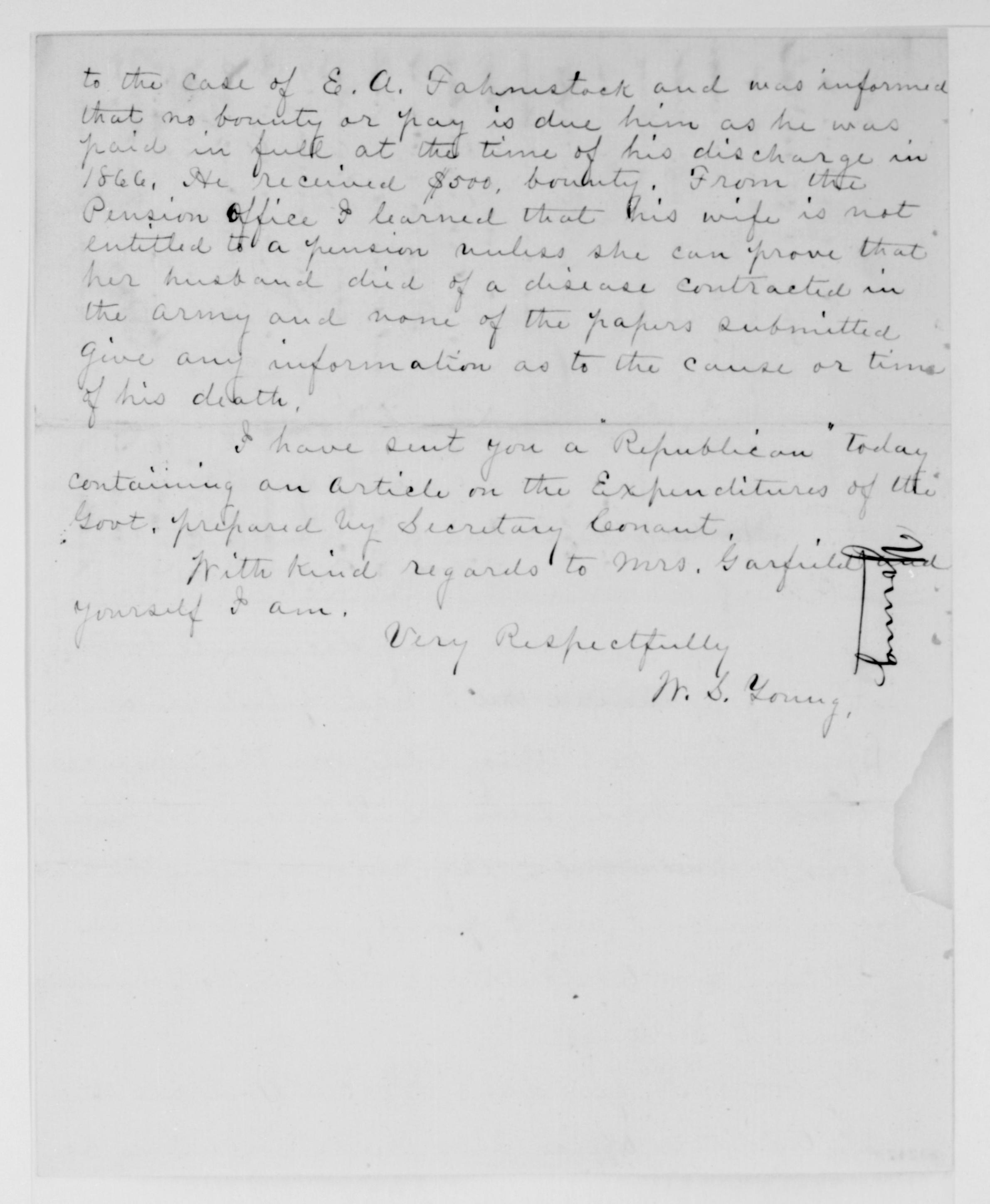 Scanned image of the current content page