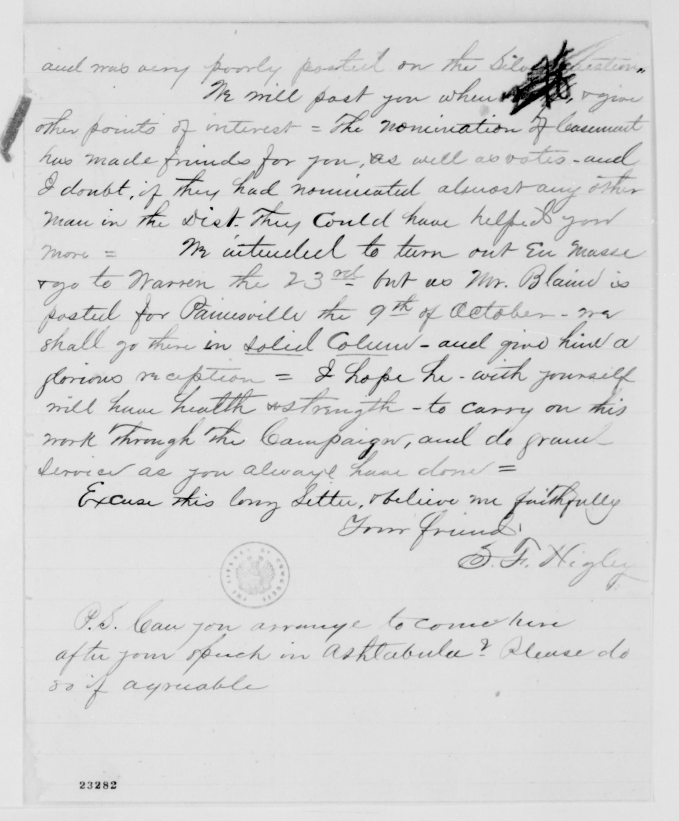 Scanned image of the current content page