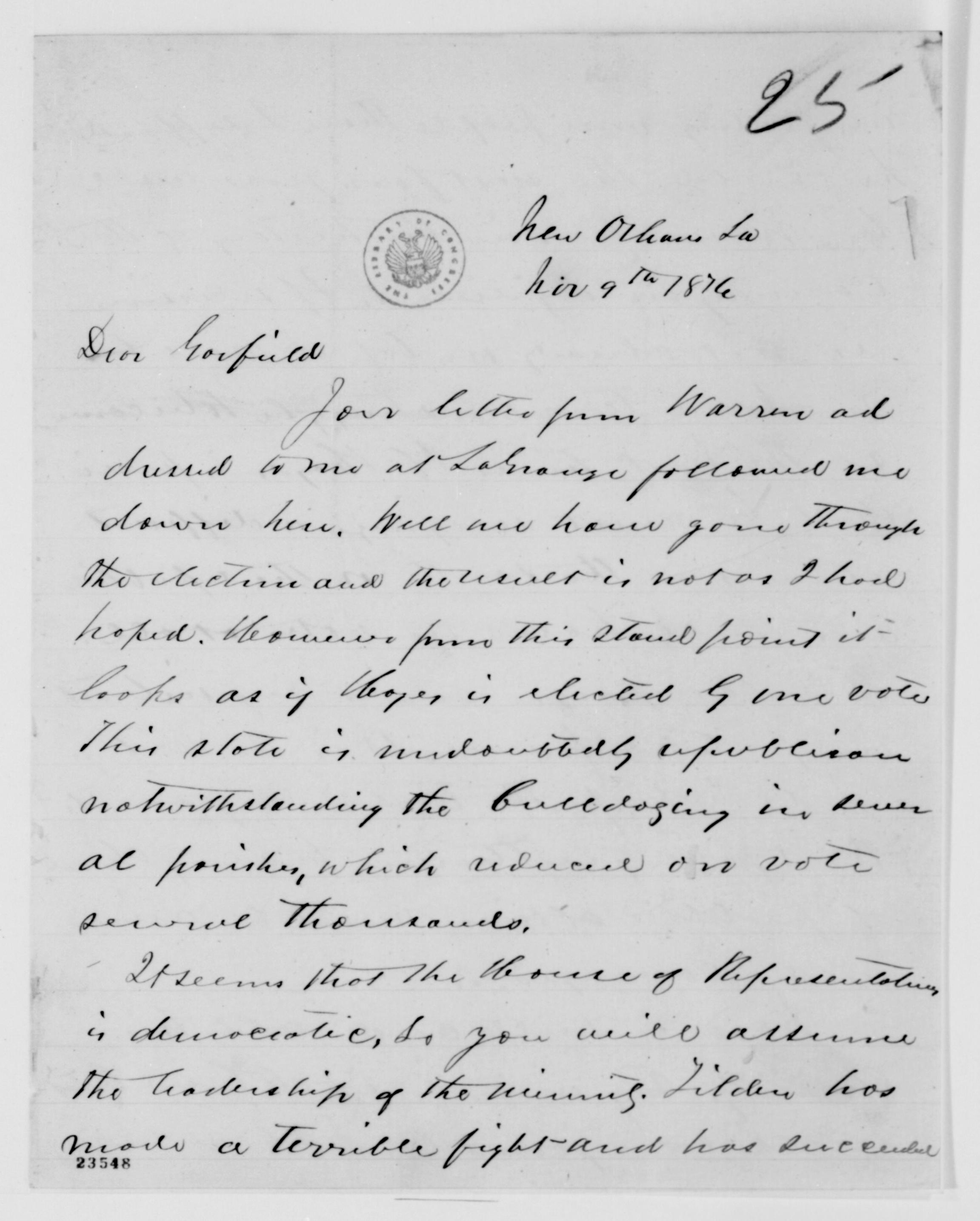 Scanned image of the current content page