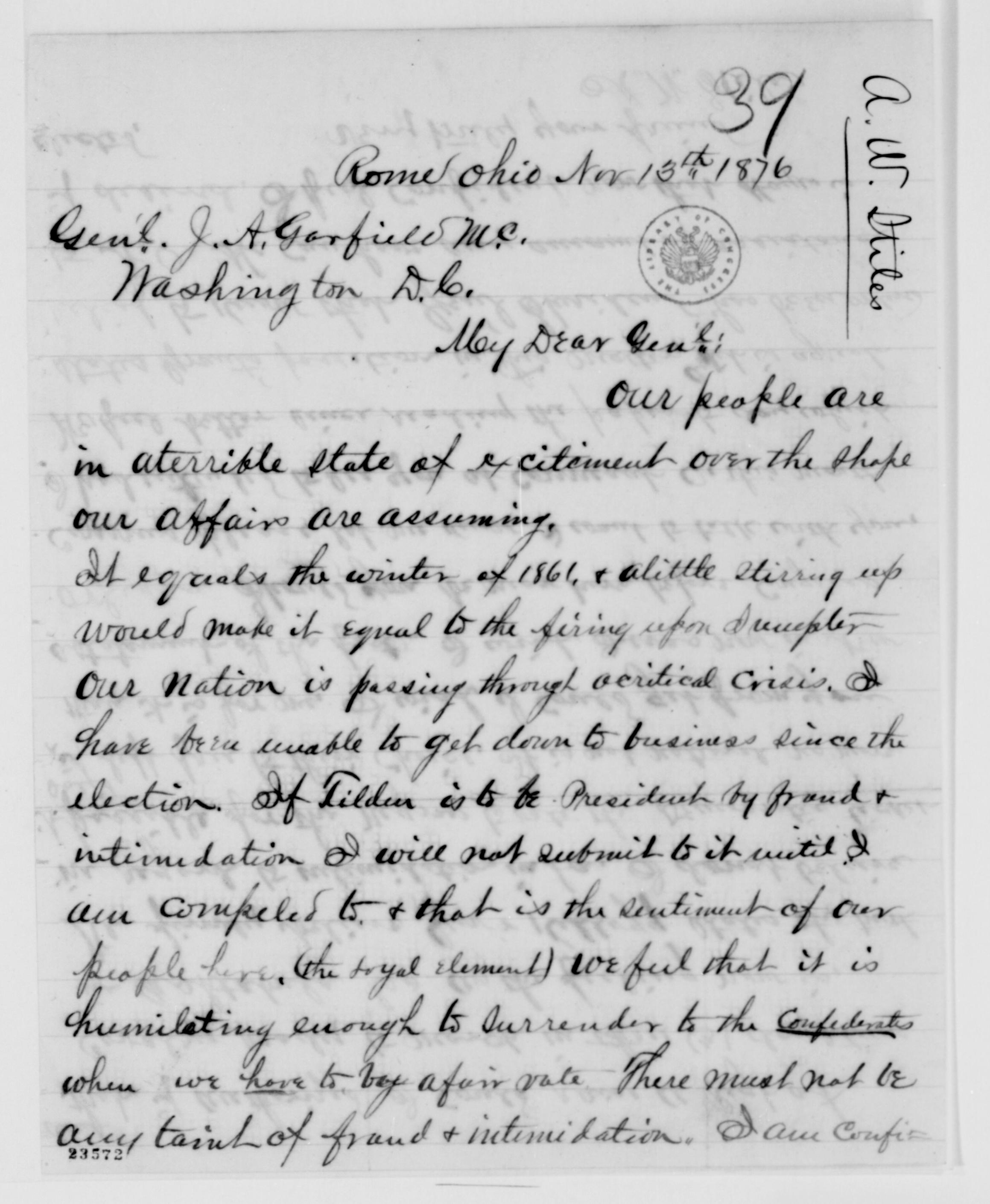 Scanned image of the current content page