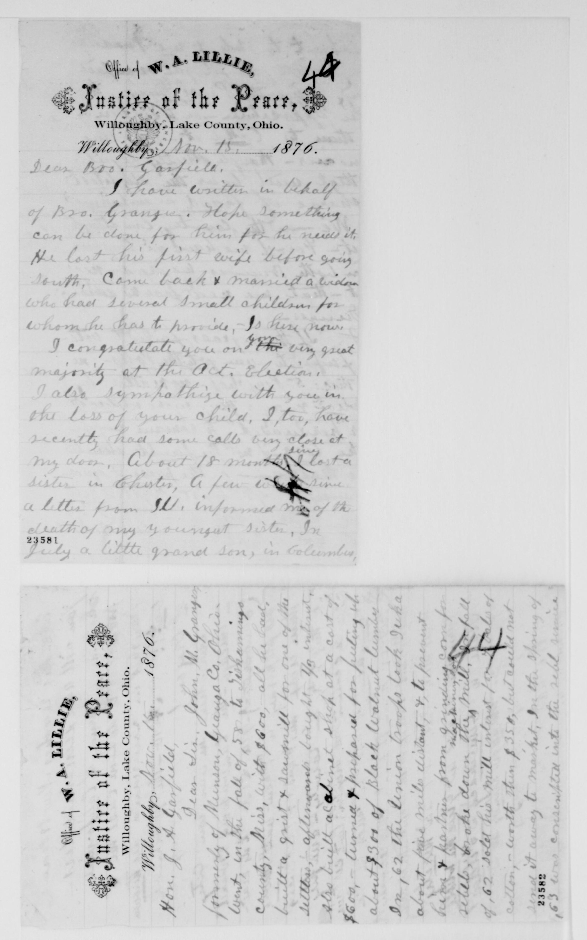 Scanned image of the current content page