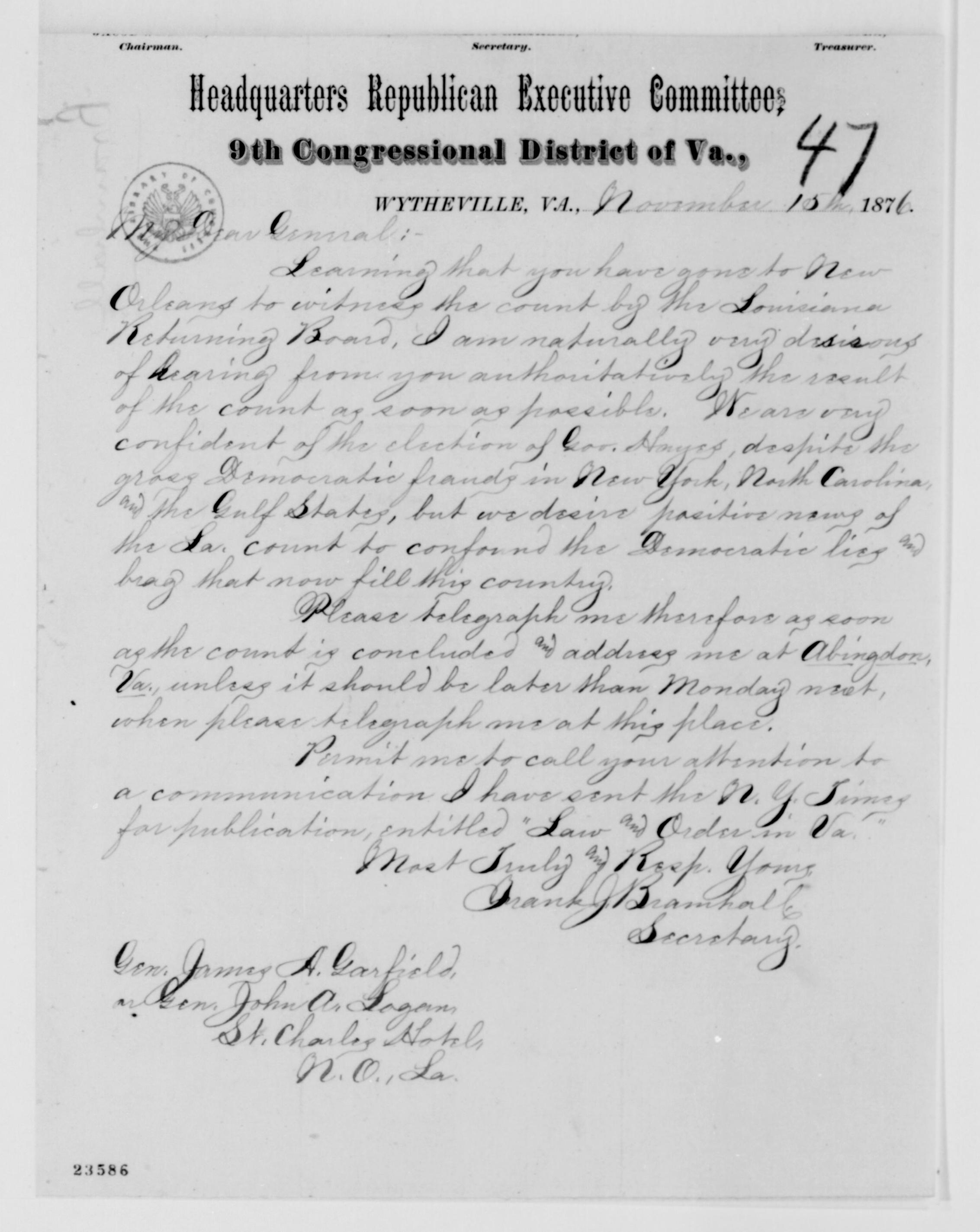 Scanned image of the current content page