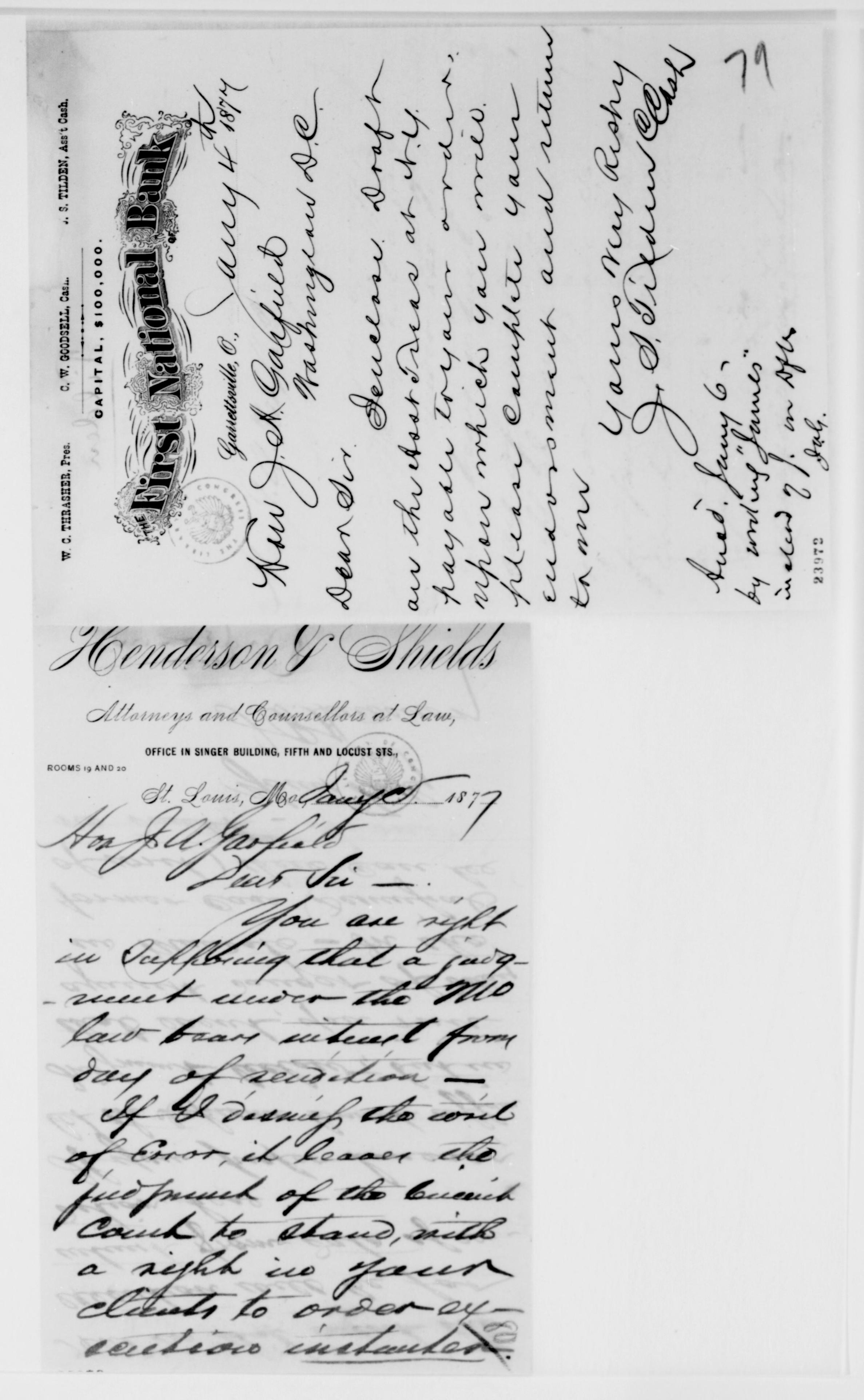 Scanned image of the current content page