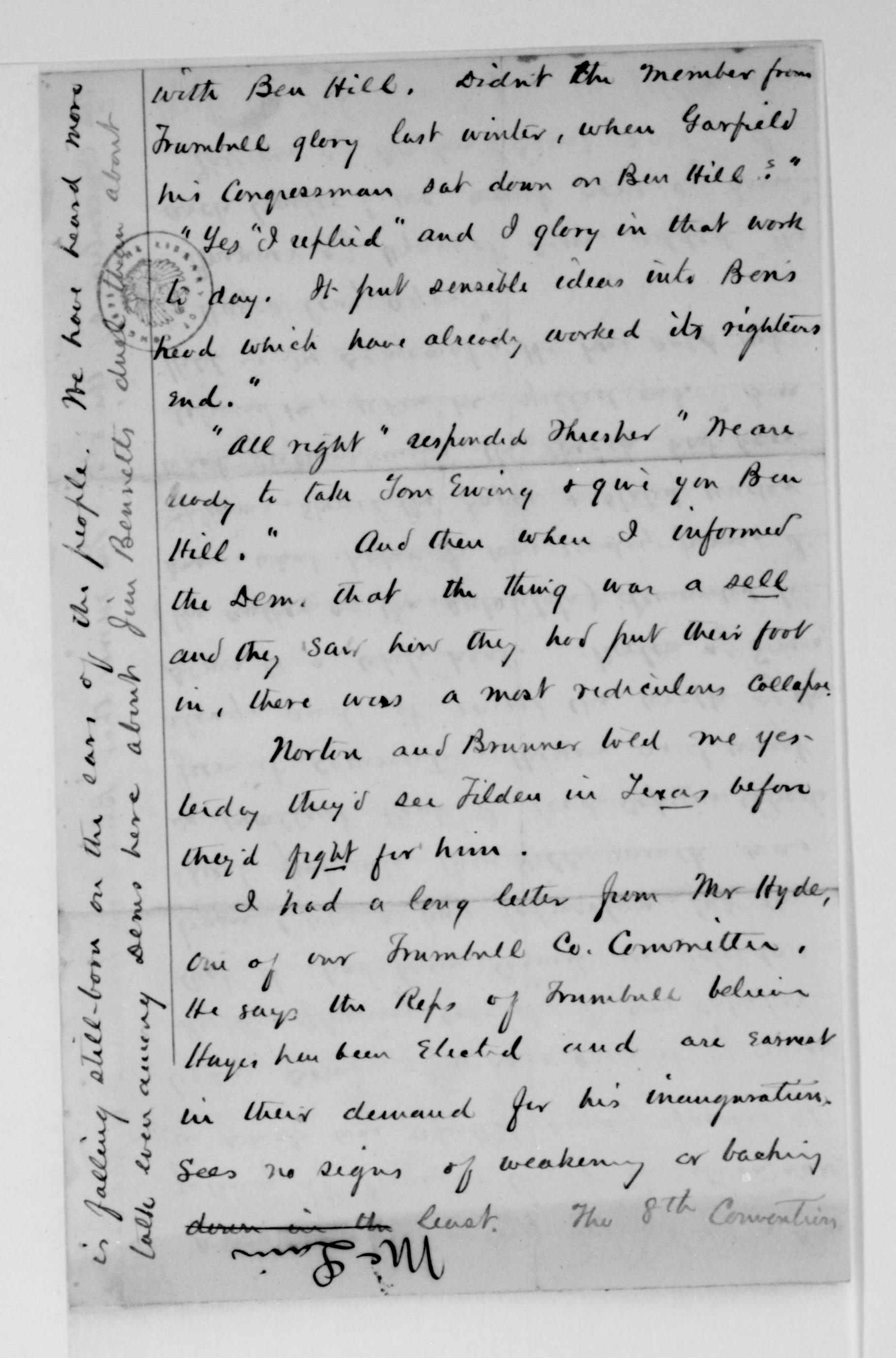 Scanned image of the current content page