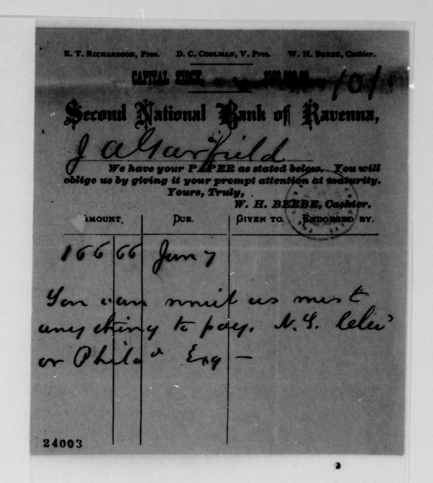 Scanned image of the current content page