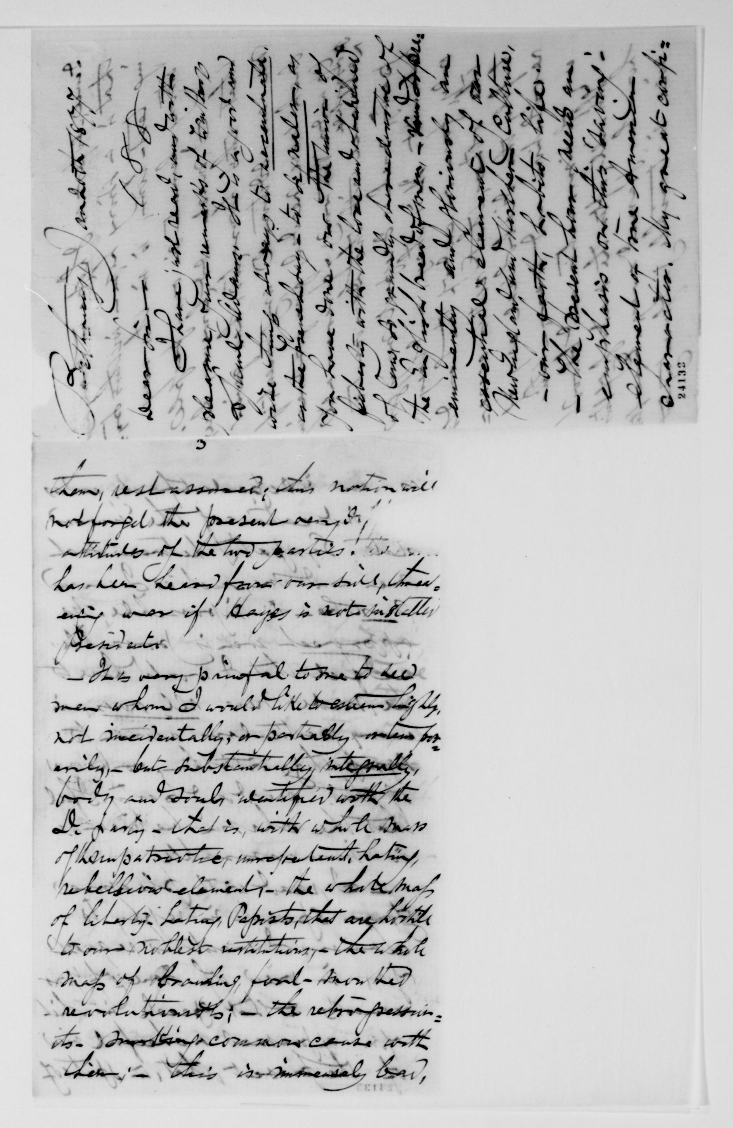 Scanned image of the current content page