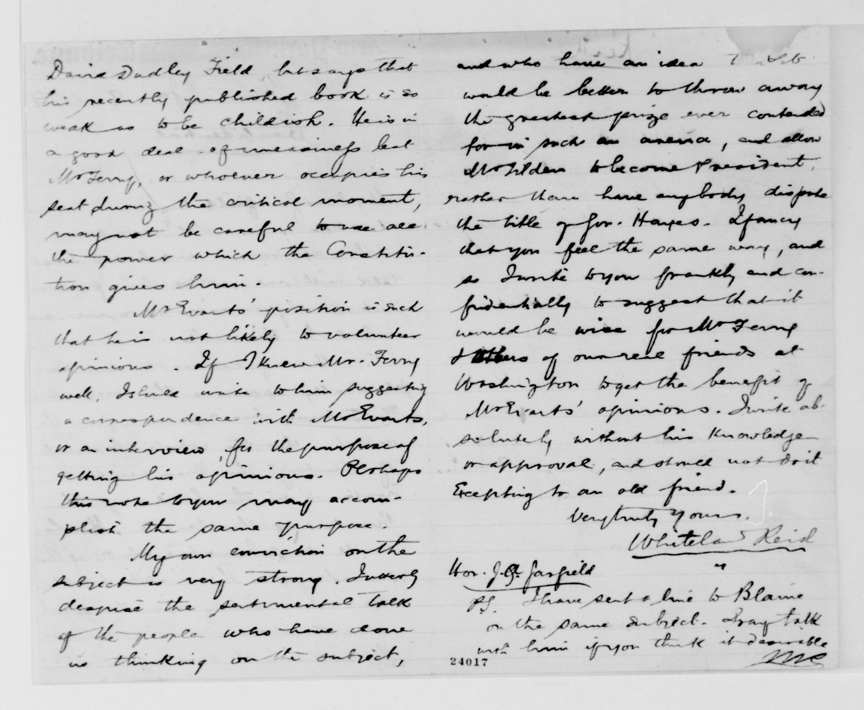 Scanned image of the current content page