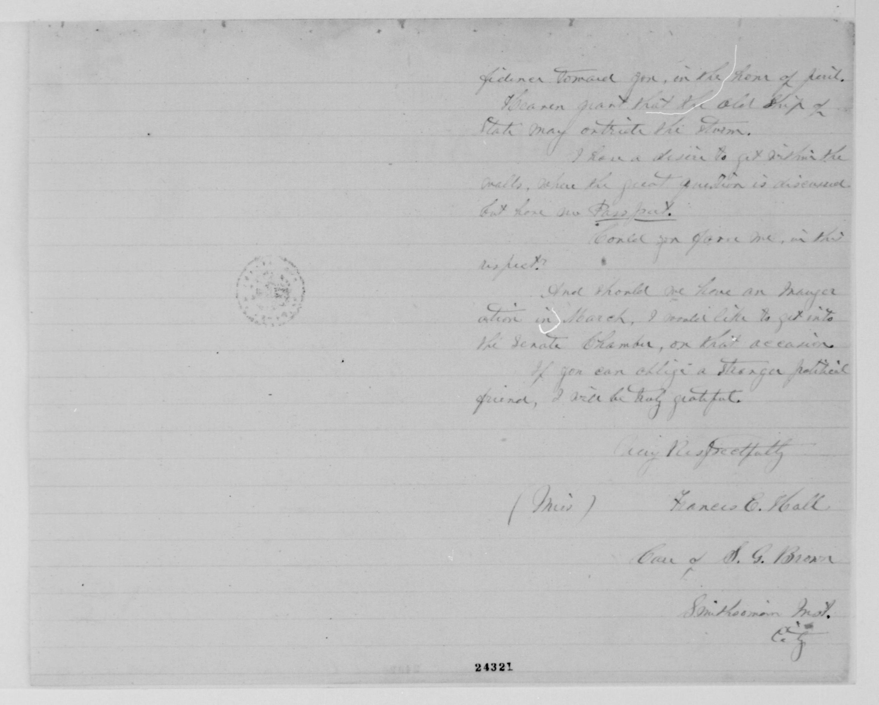 Scanned image of the current content page