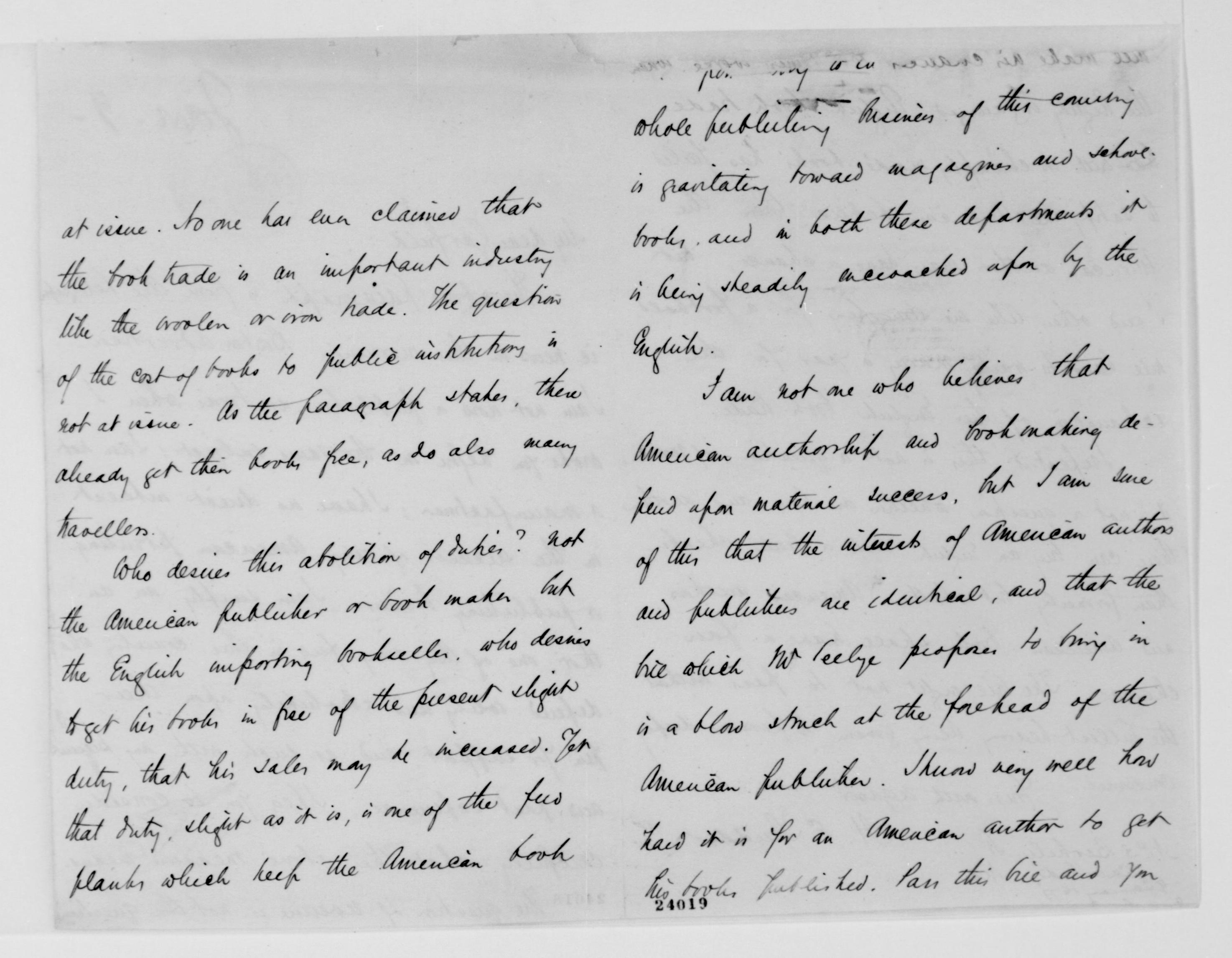 Scanned image of the current content page