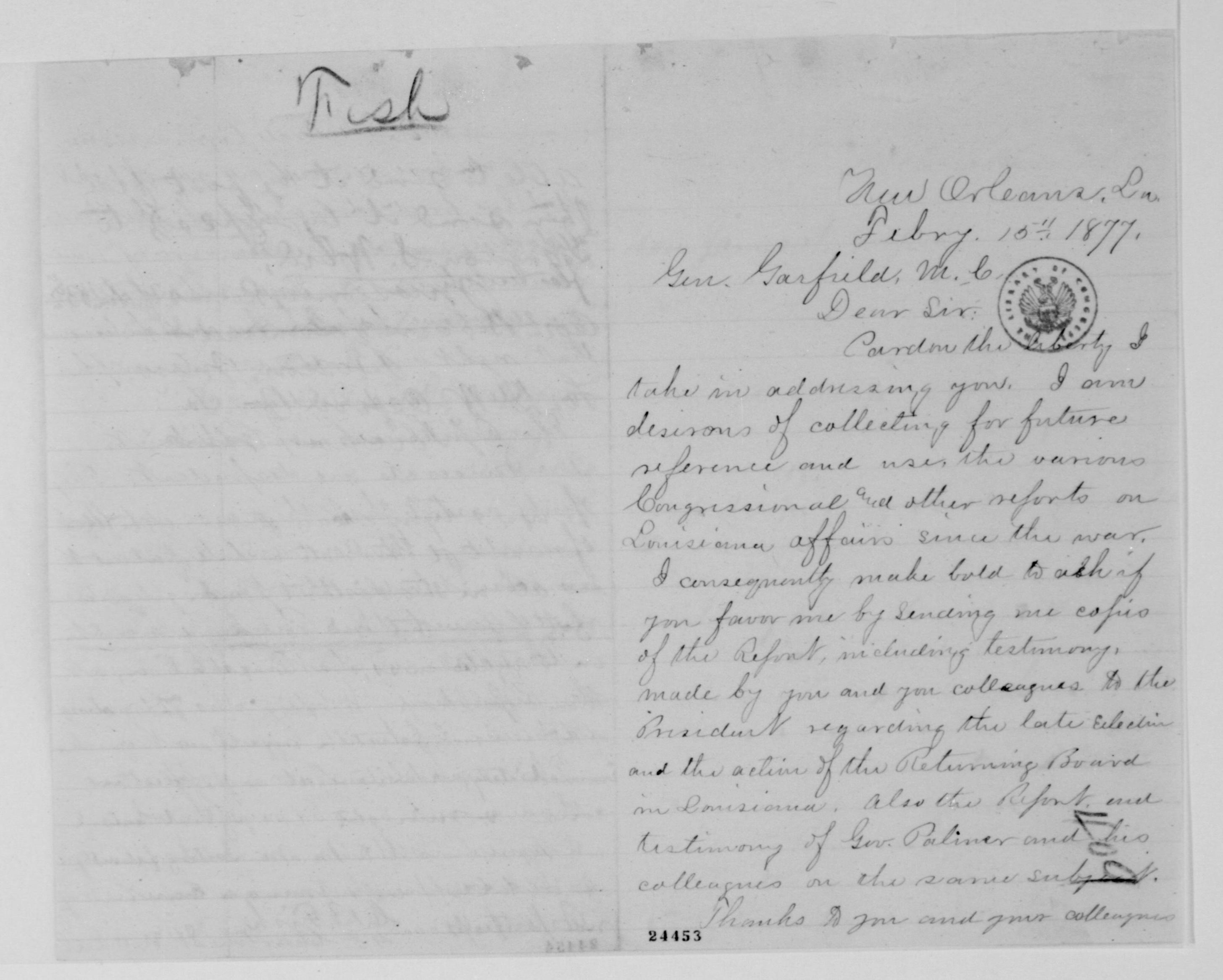 Scanned image of the current content page