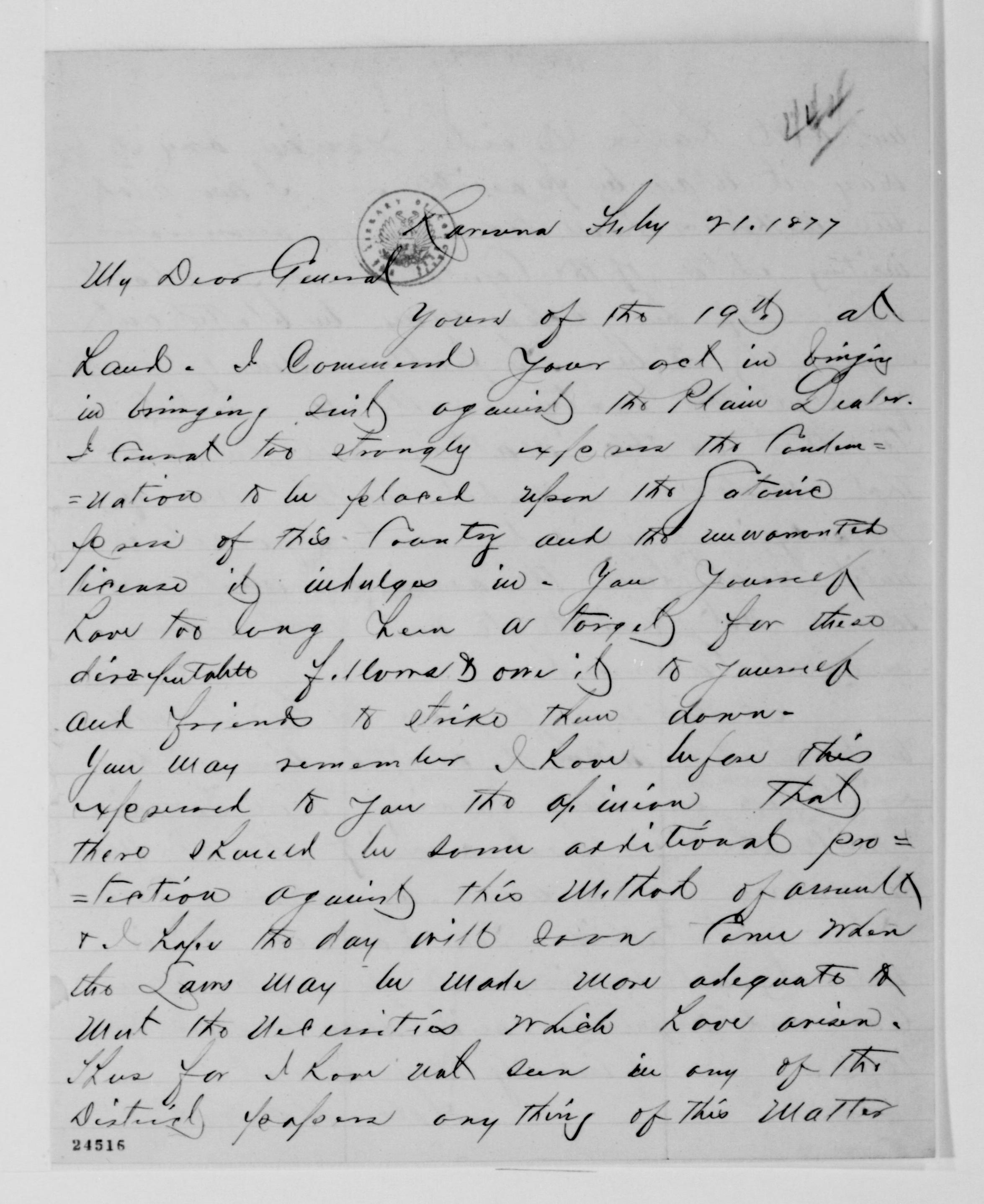 Scanned image of the current content page