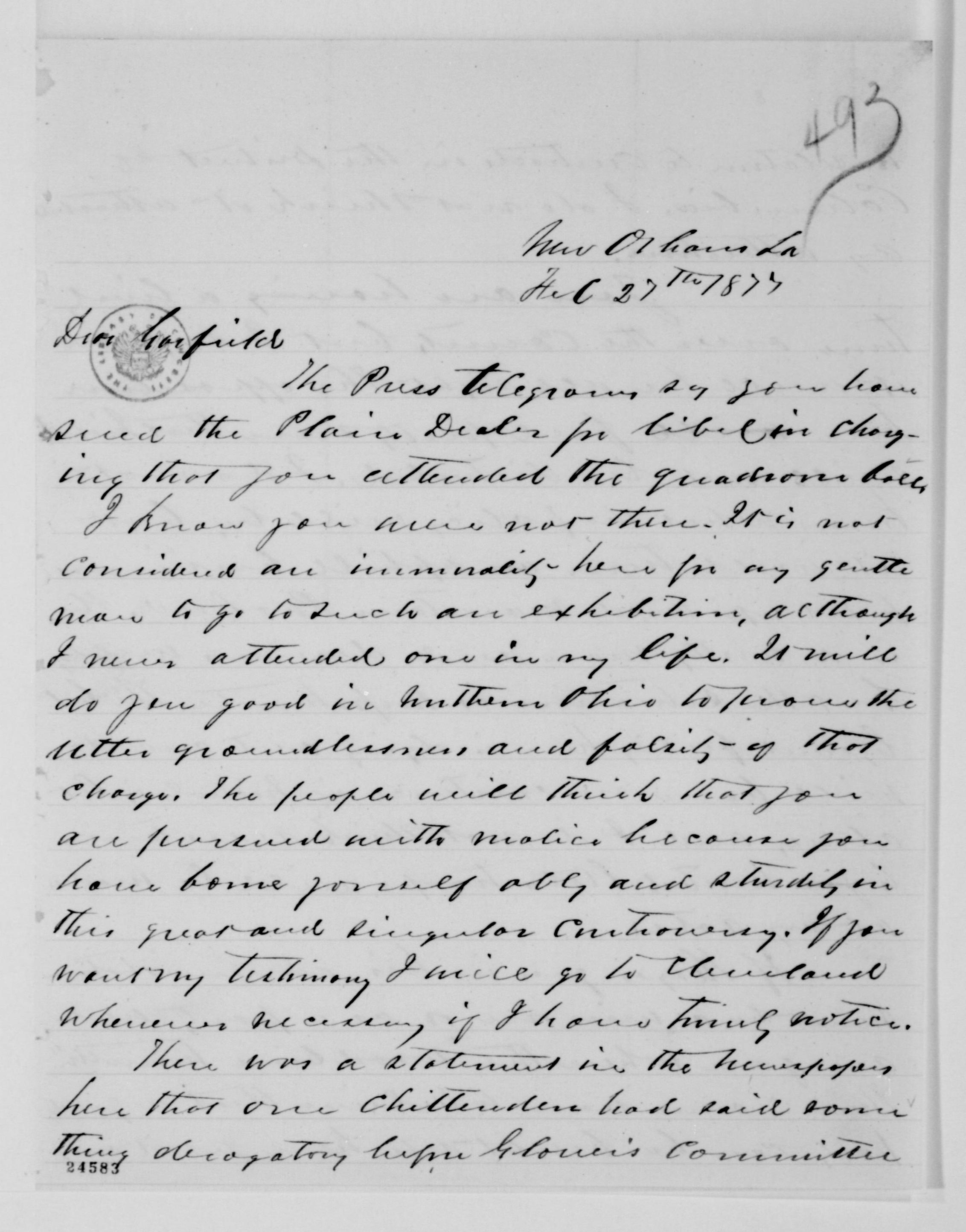 Scanned image of the current content page