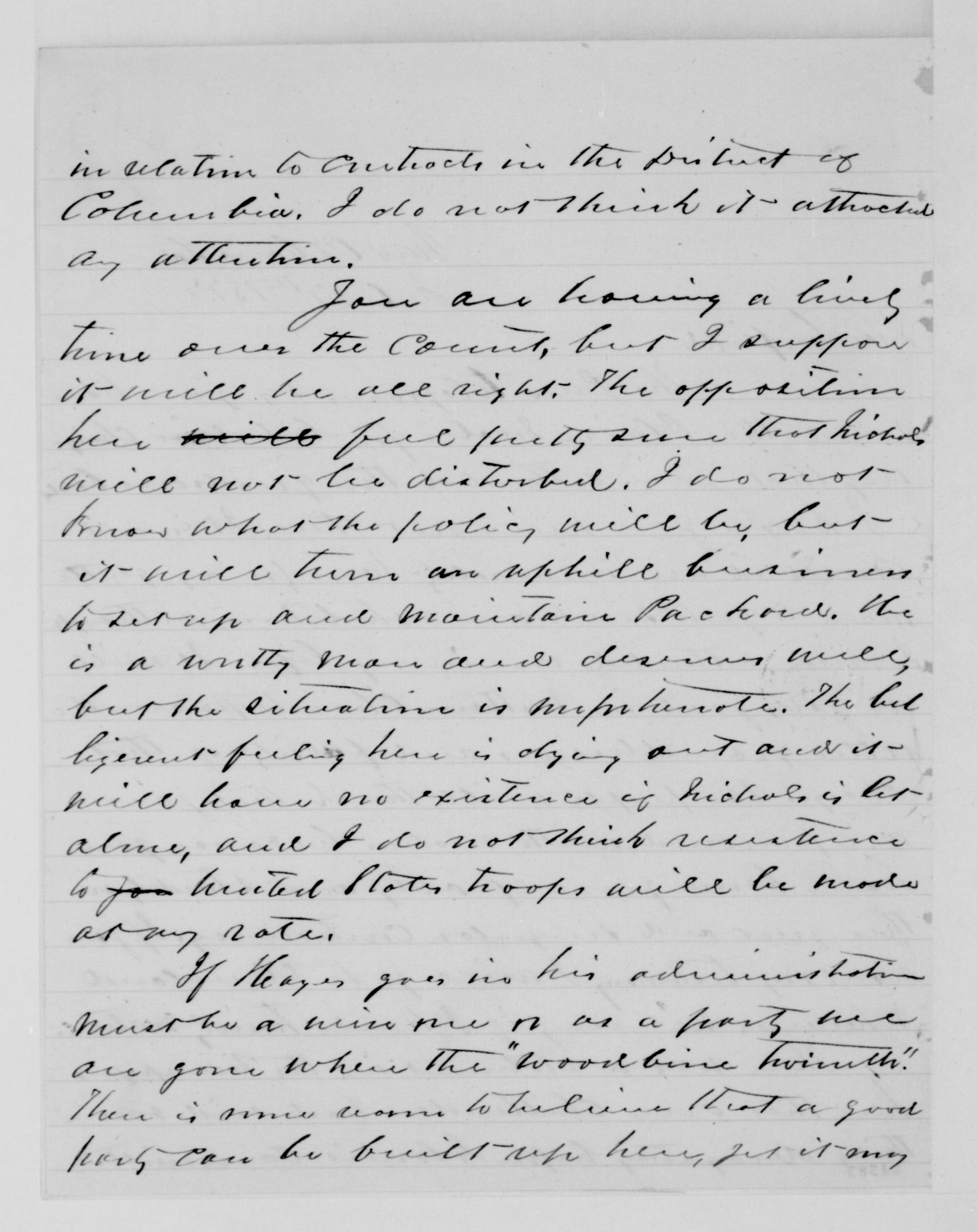 Scanned image of the current content page