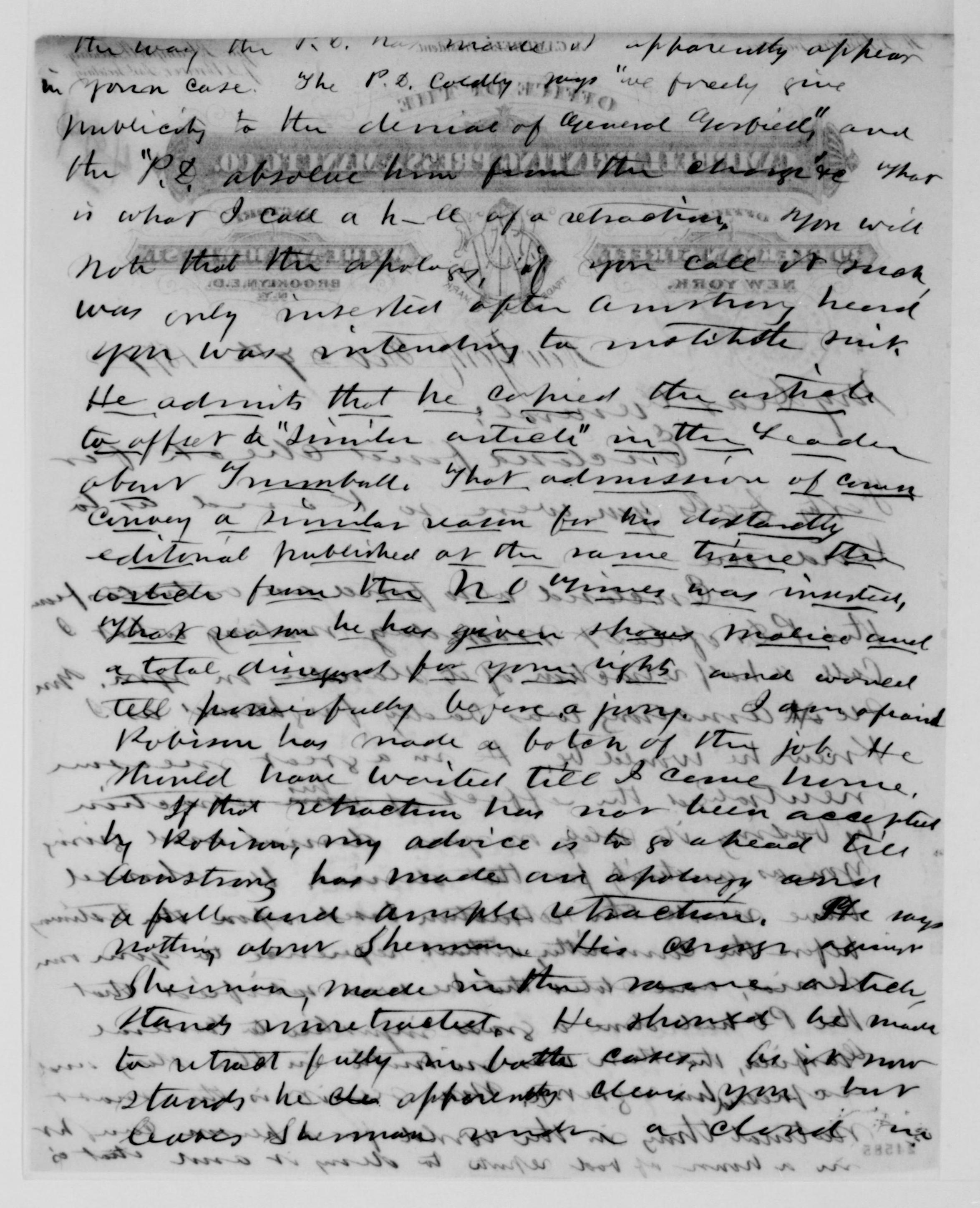 Scanned image of the current content page