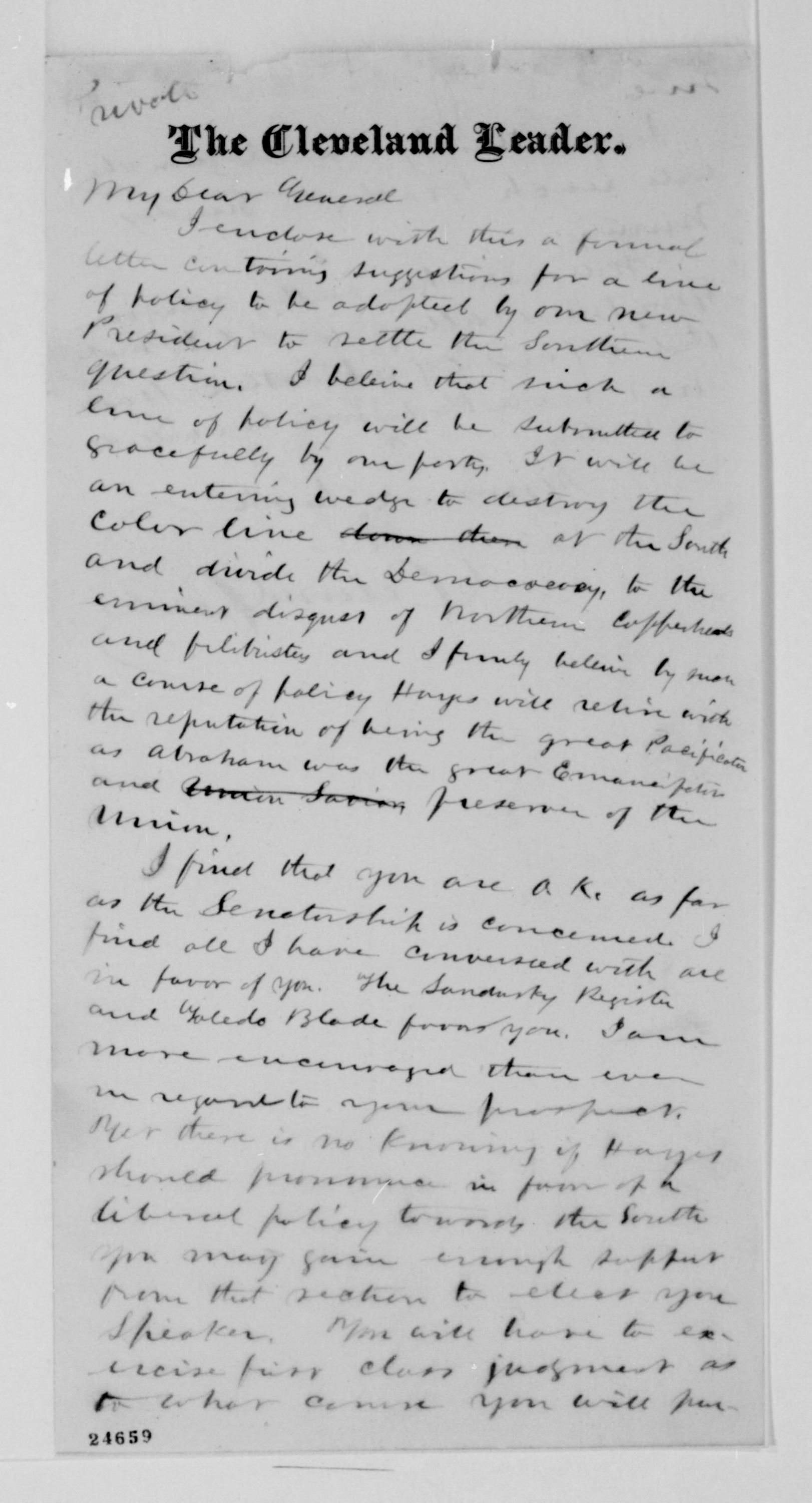 Scanned image of the current content page