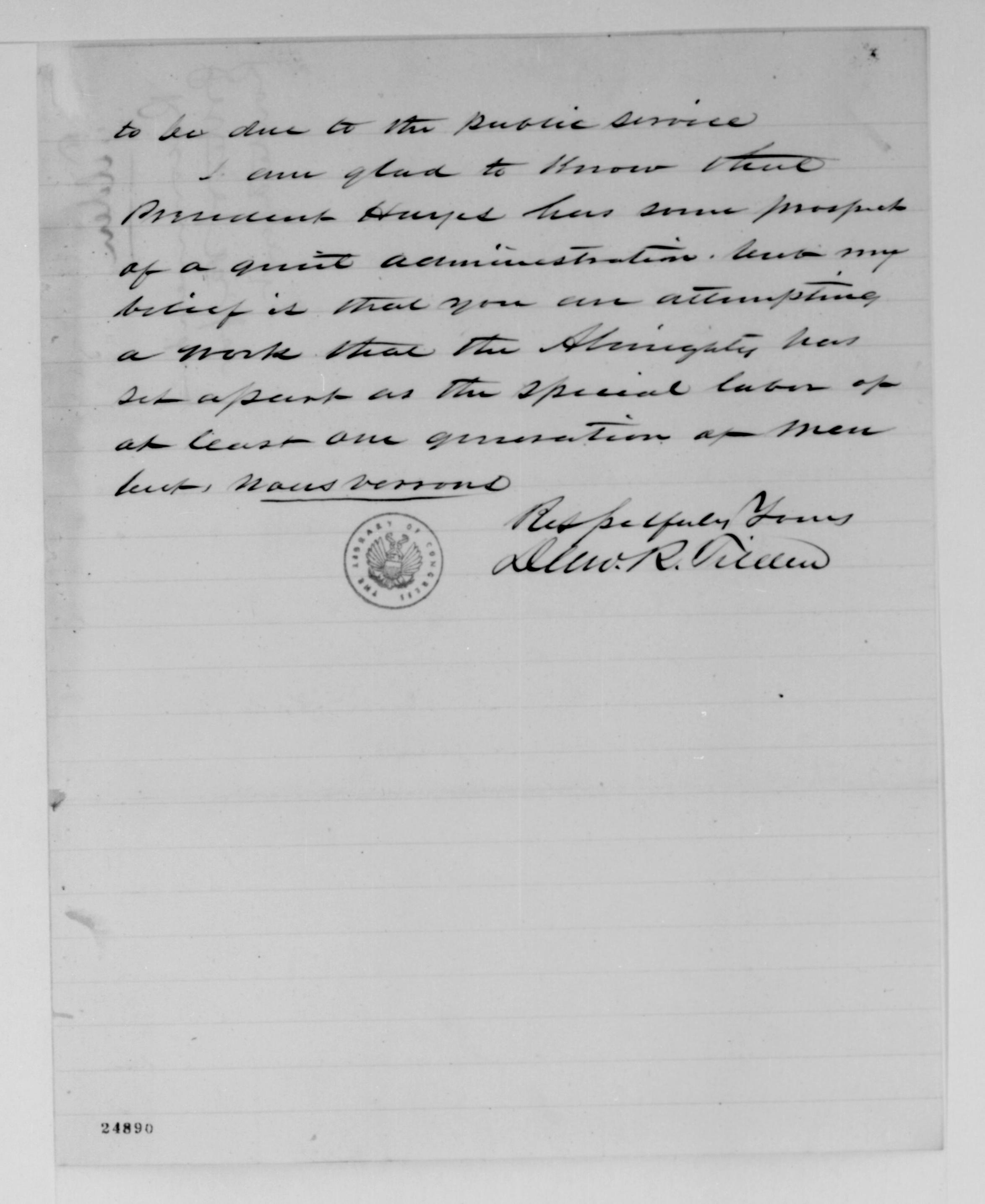 Scanned image of the current content page