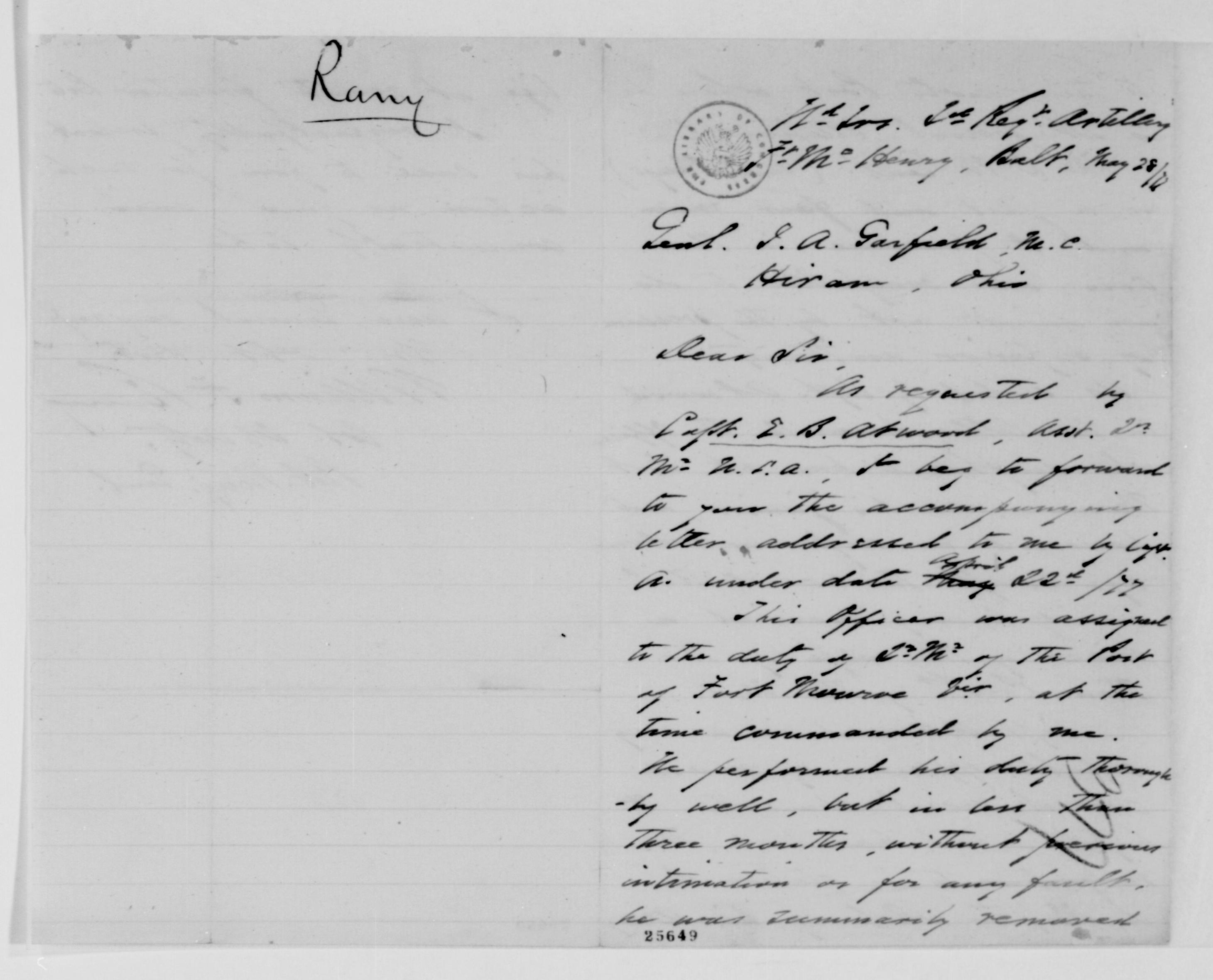 Scanned image of the current content page