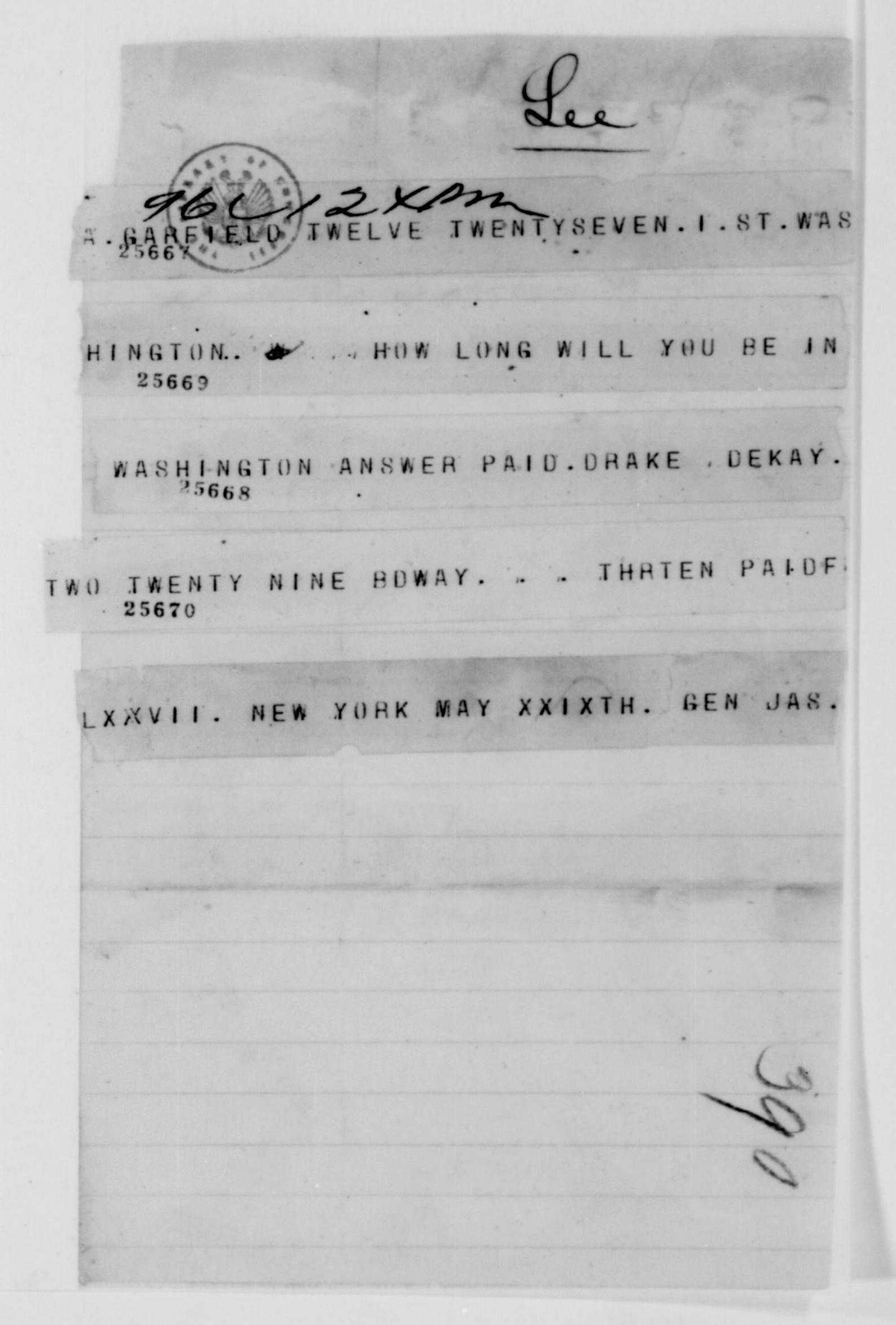 Scanned image of the current content page