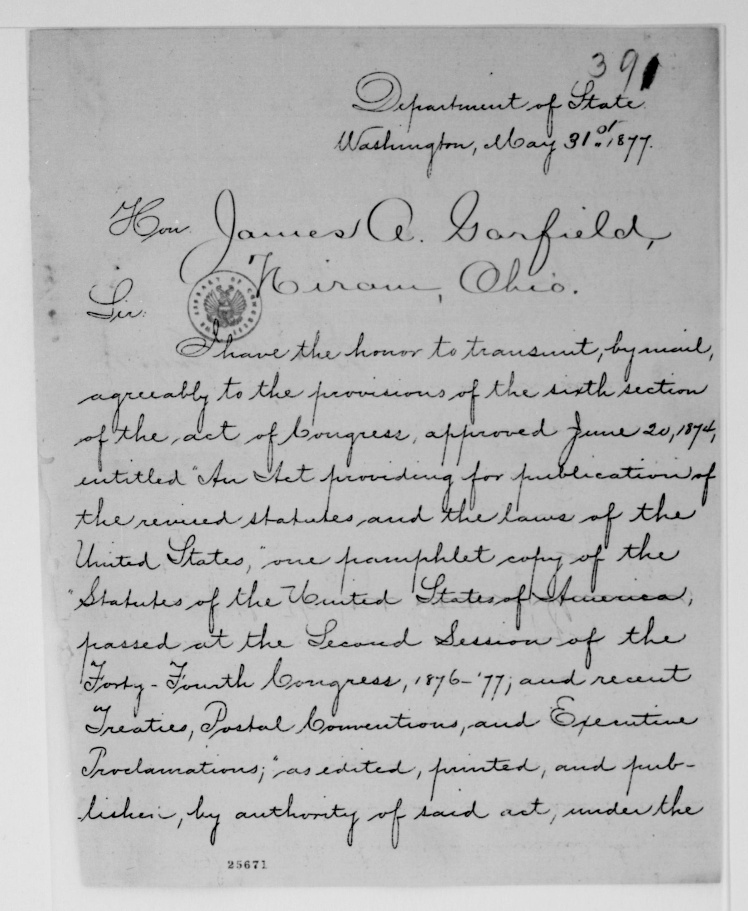 Scanned image of the current content page