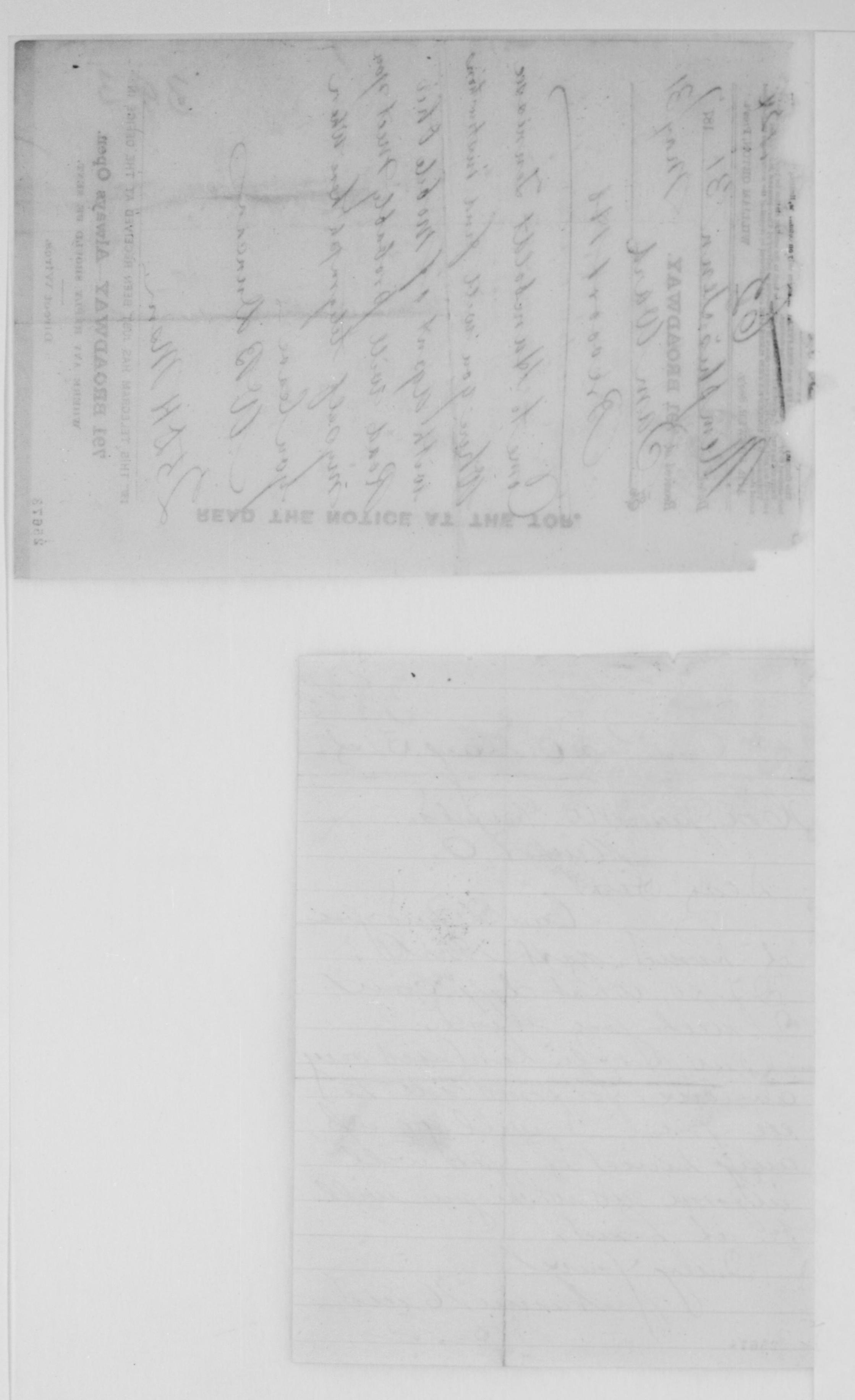 Scanned image of the current content page