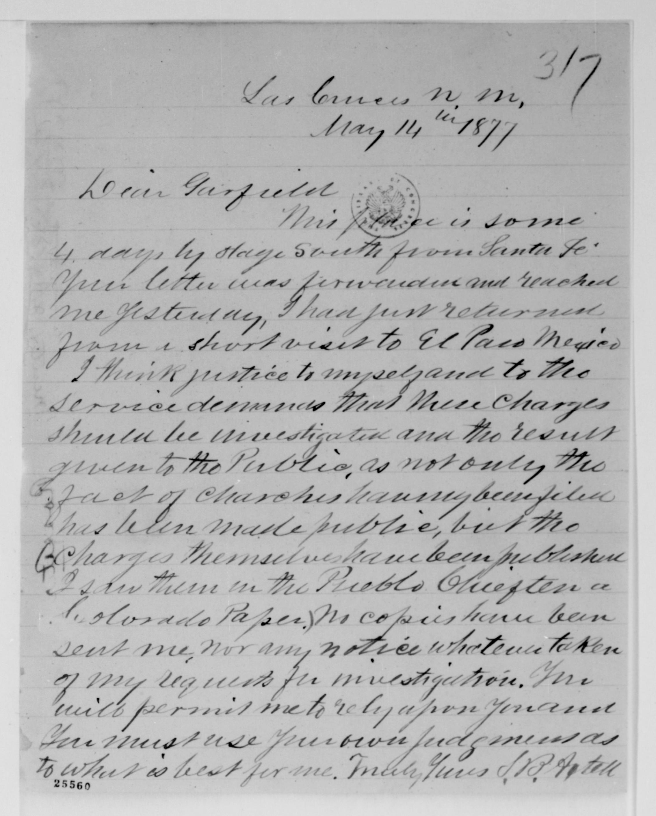 Scanned image of the current content page