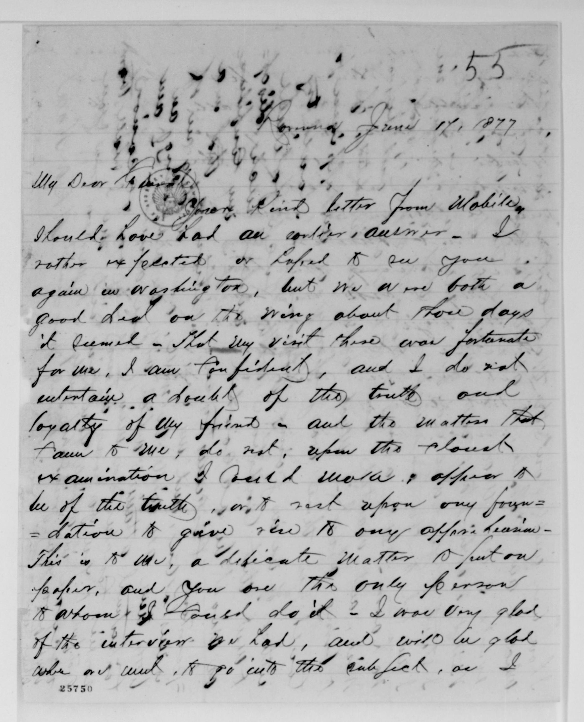 Scanned image of the current content page