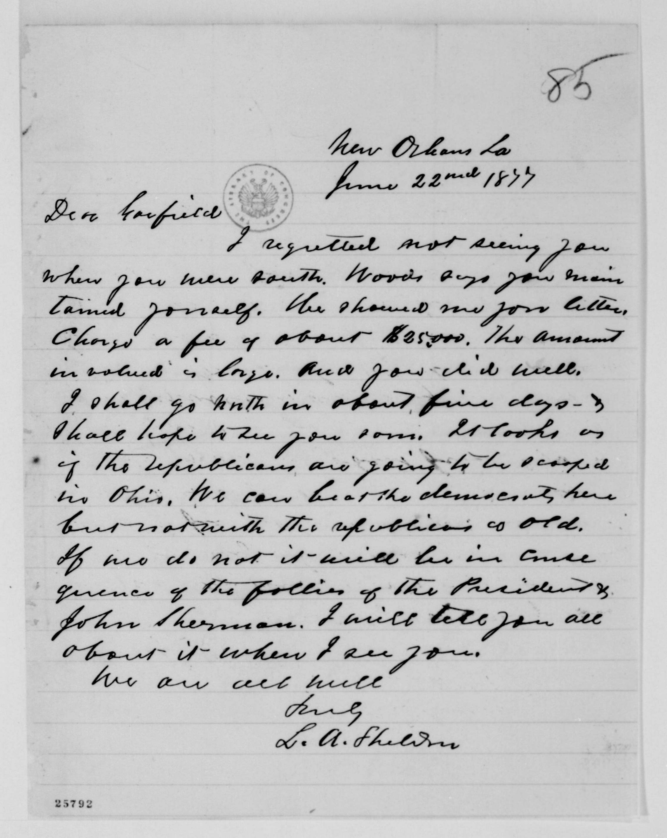 Scanned image of the current content page