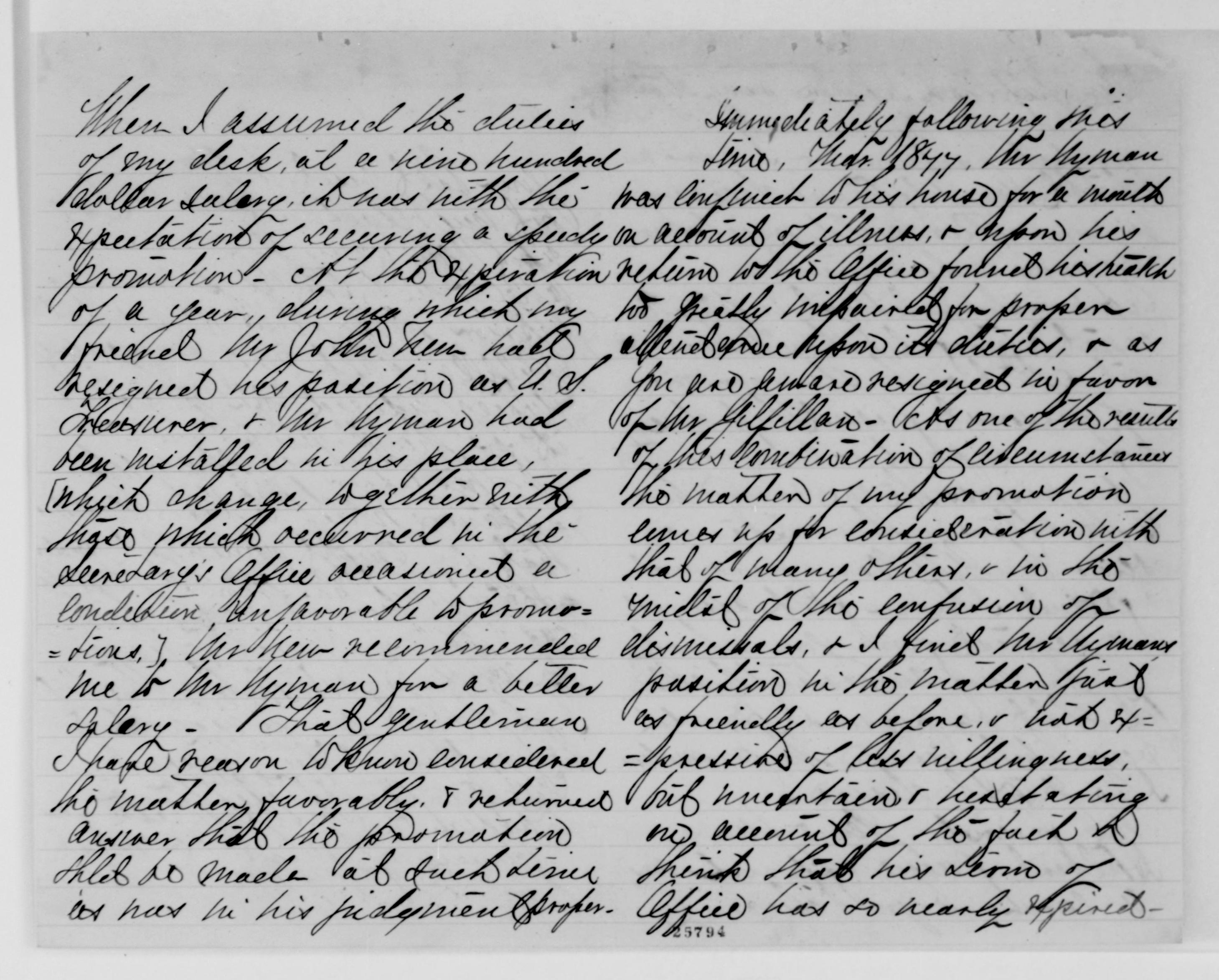 Scanned image of the current content page