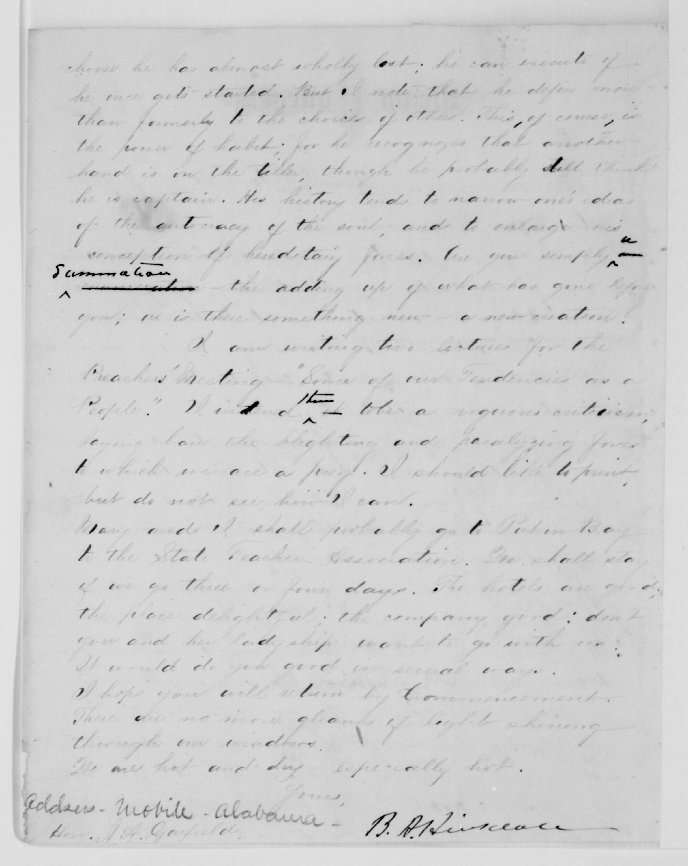 Scanned image of the current content page