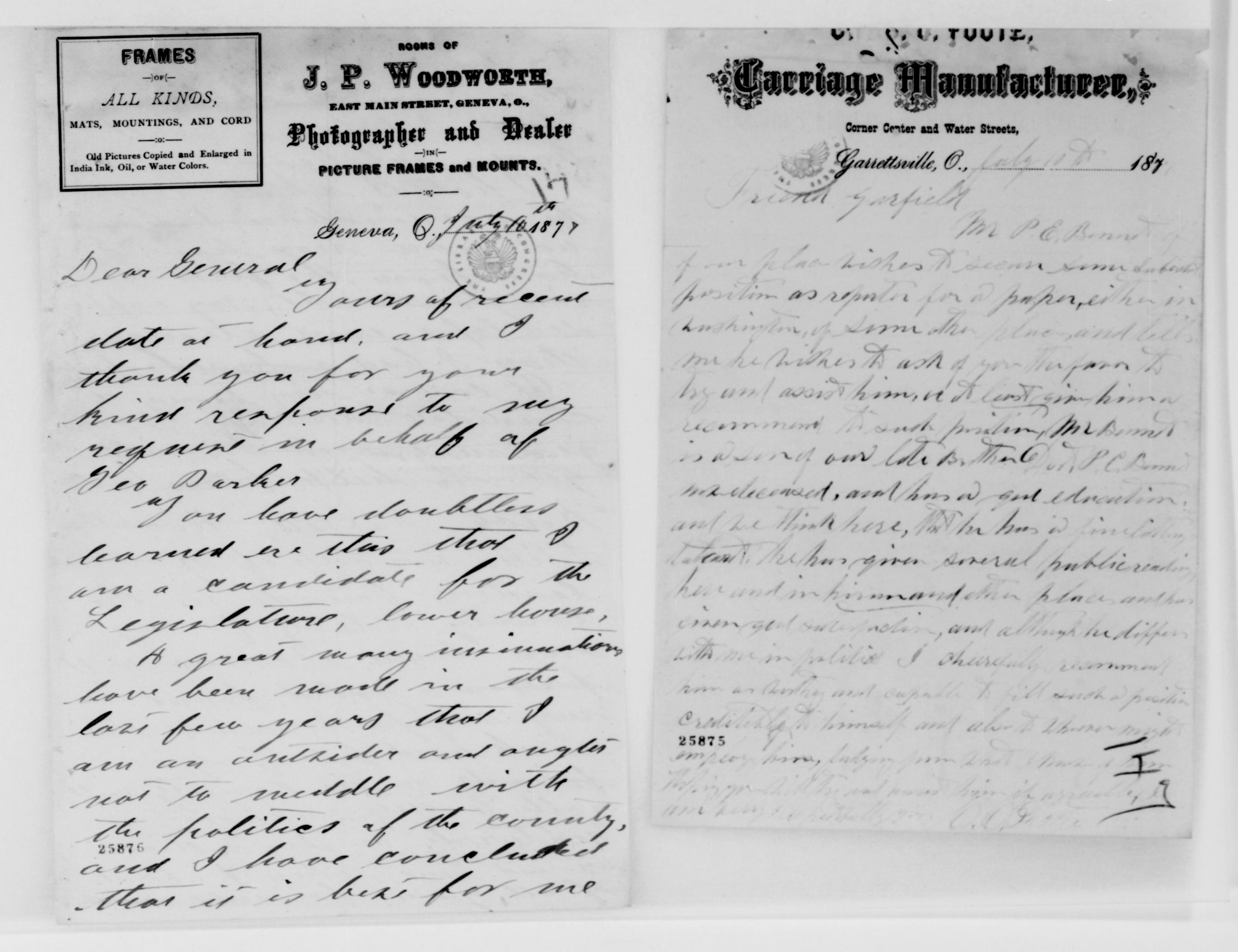 Scanned image of the current content page