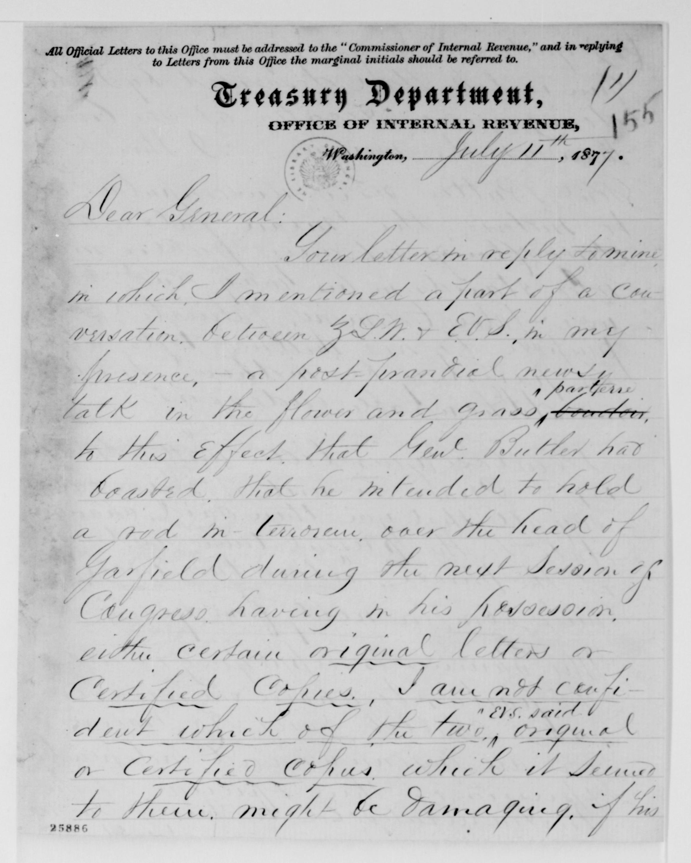 Scanned image of the current content page