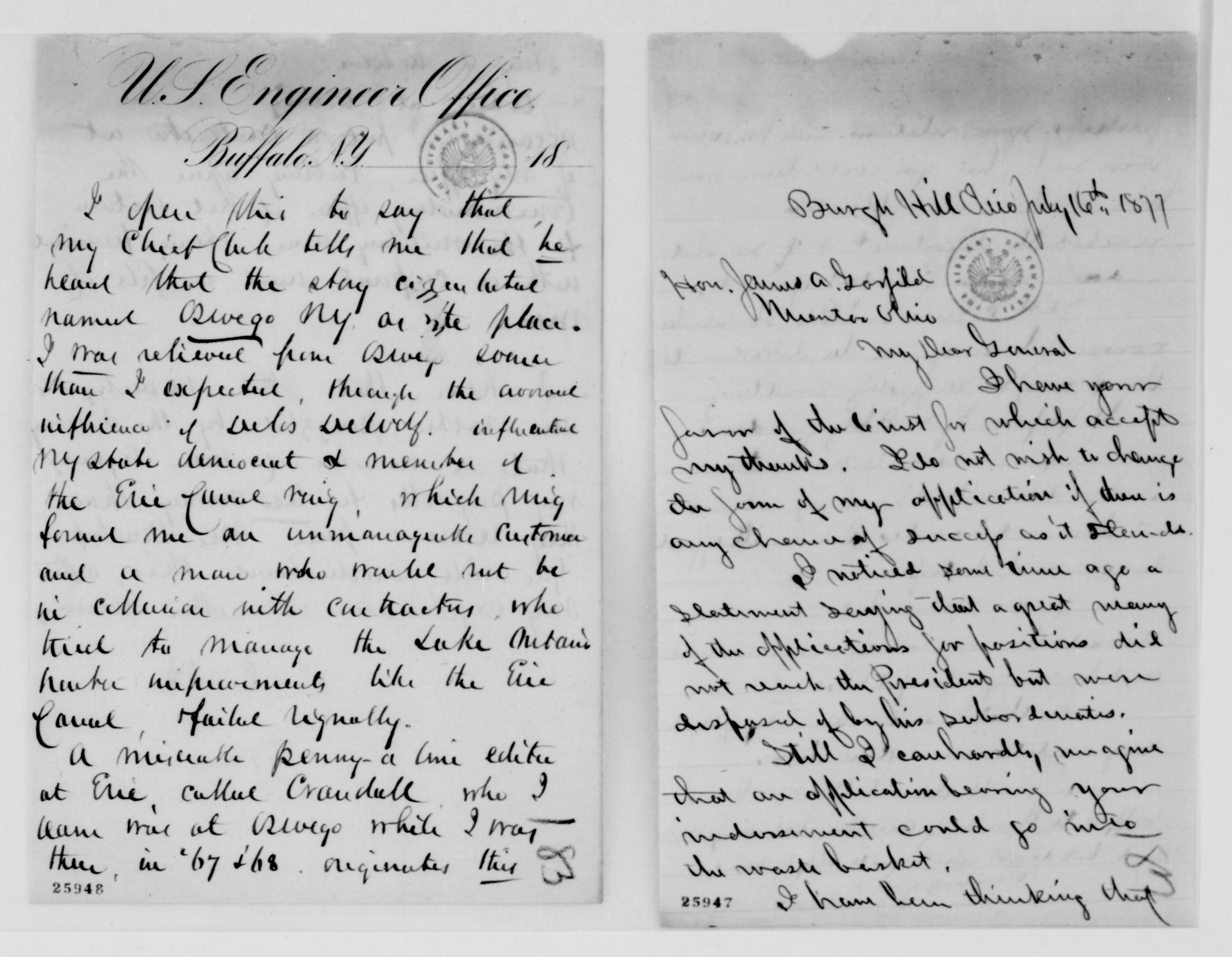 Scanned image of the current content page