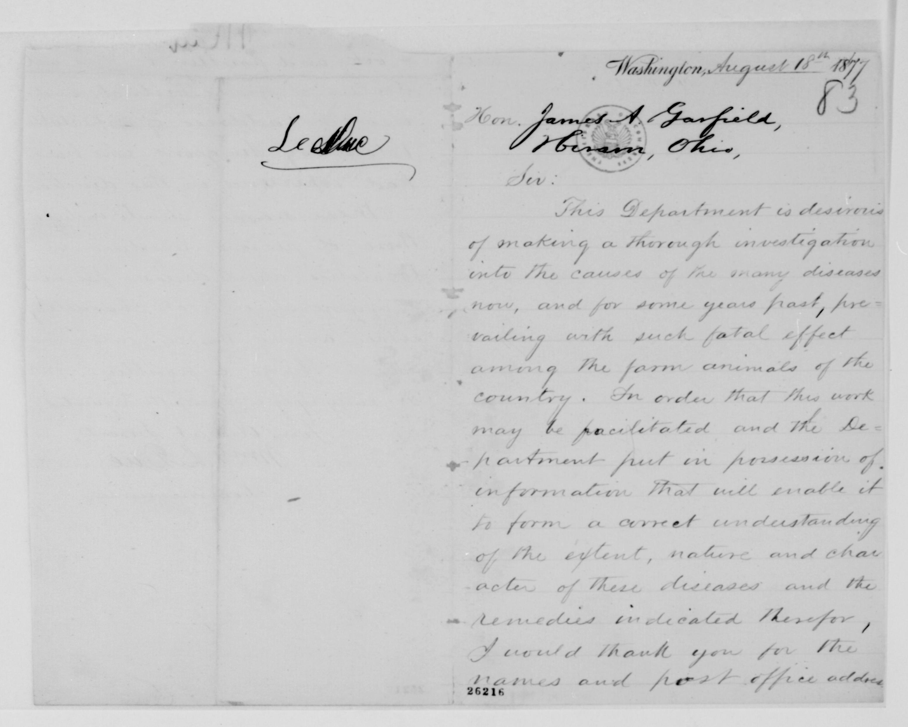 Scanned image of the current content page