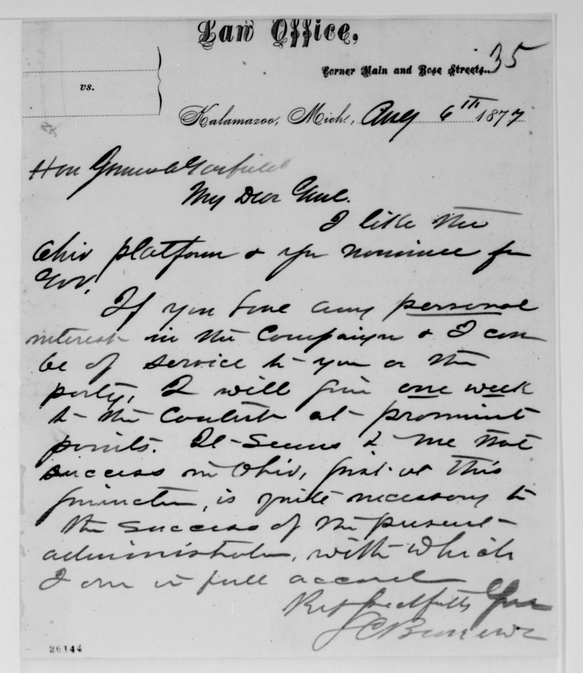 Scanned image of the current content page