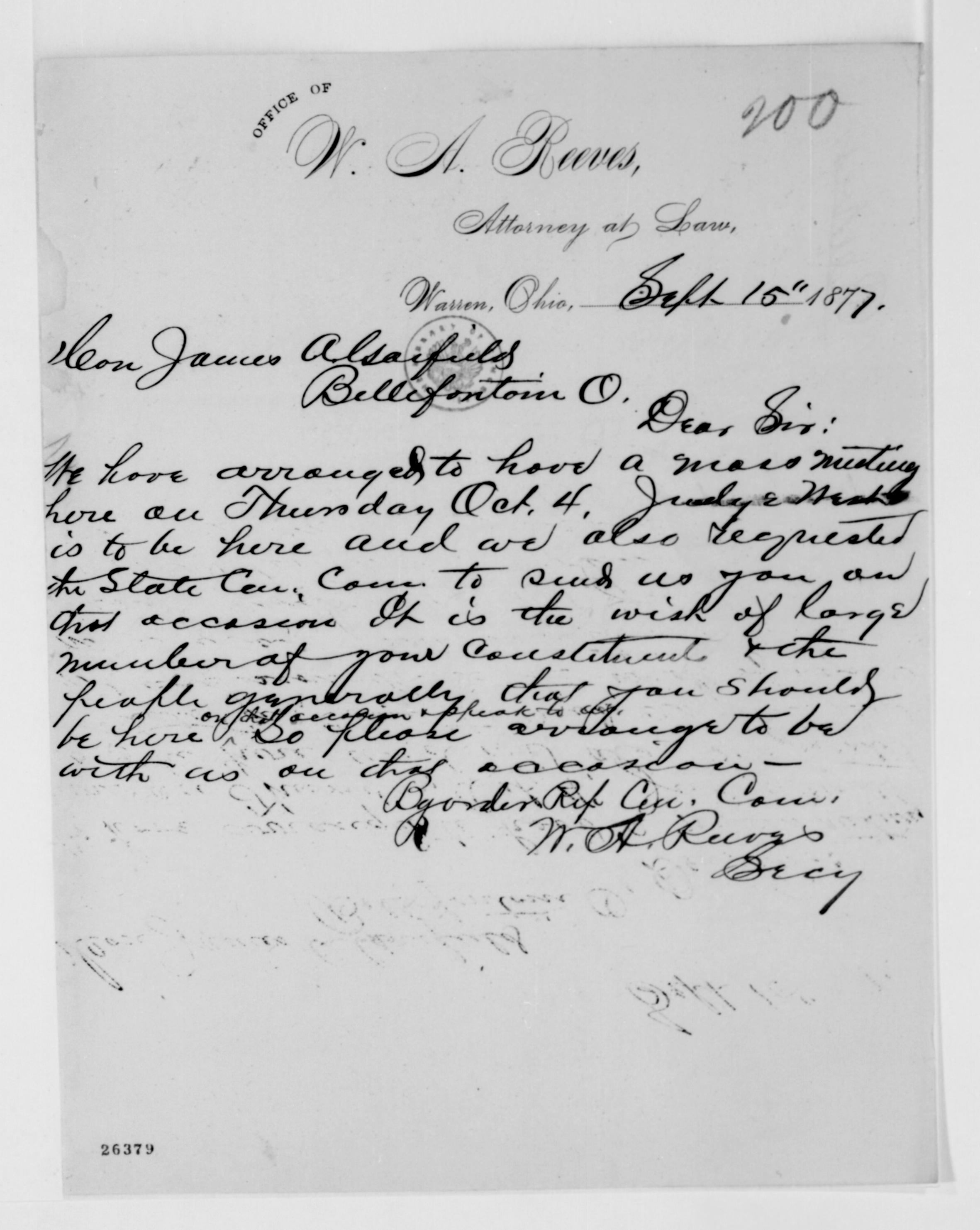 Scanned image of the current content page