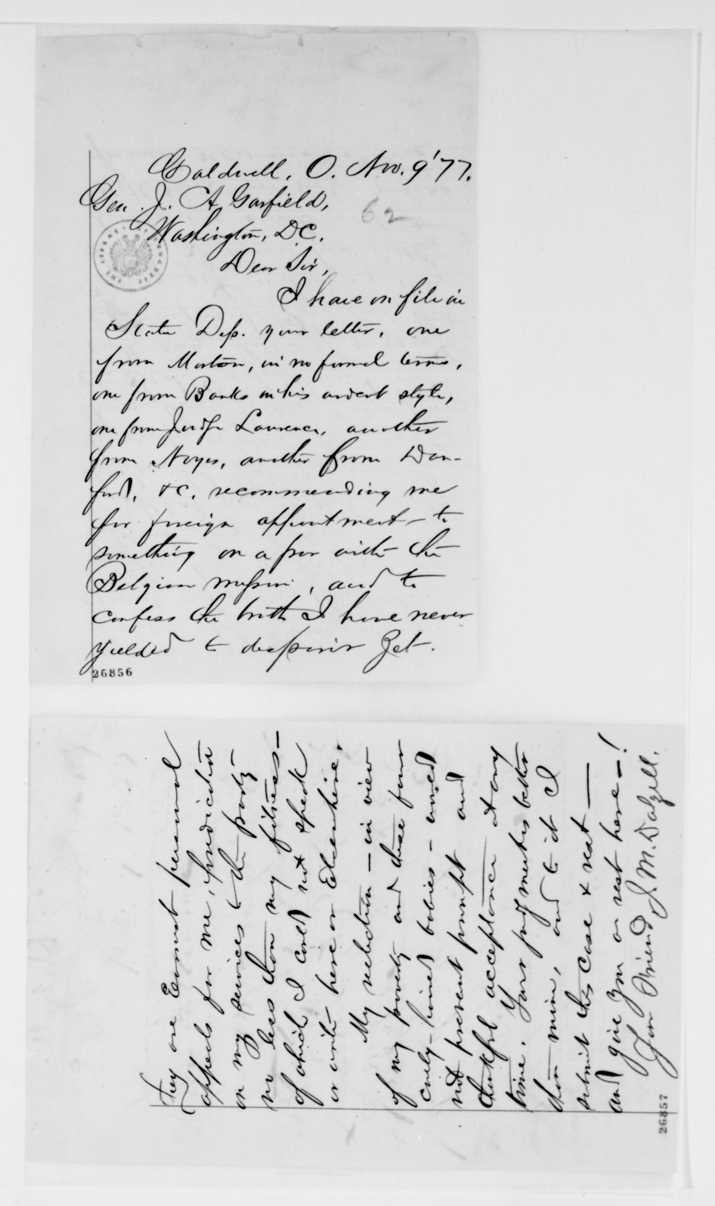 Scanned image of the current content page