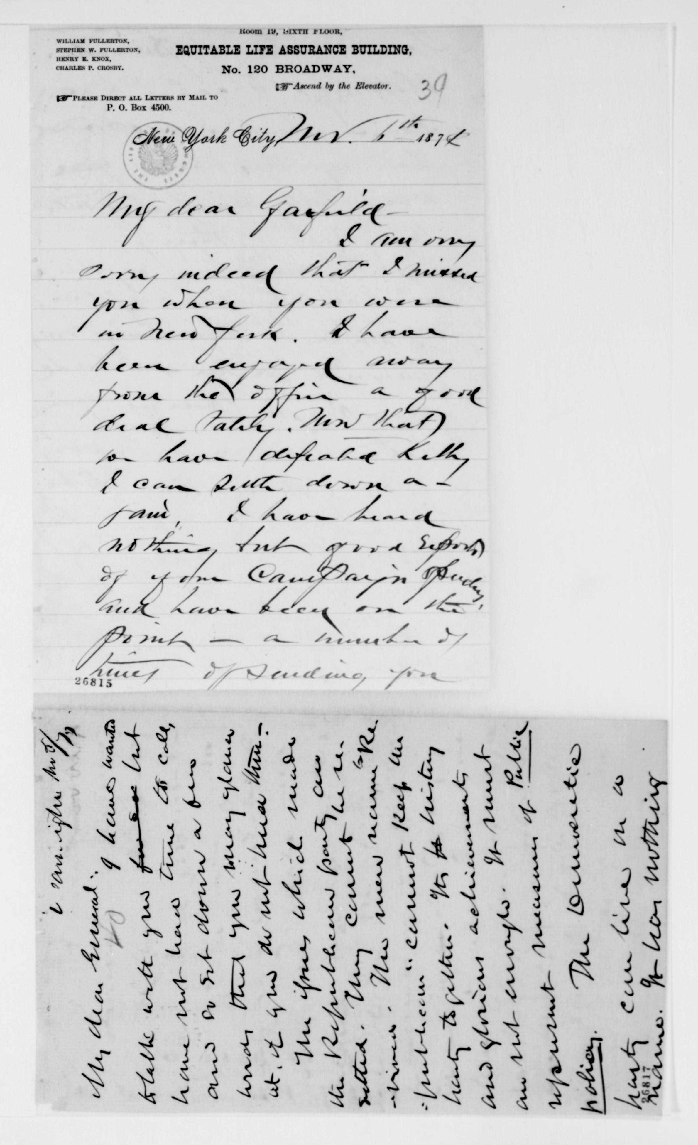 Scanned image of the current content page