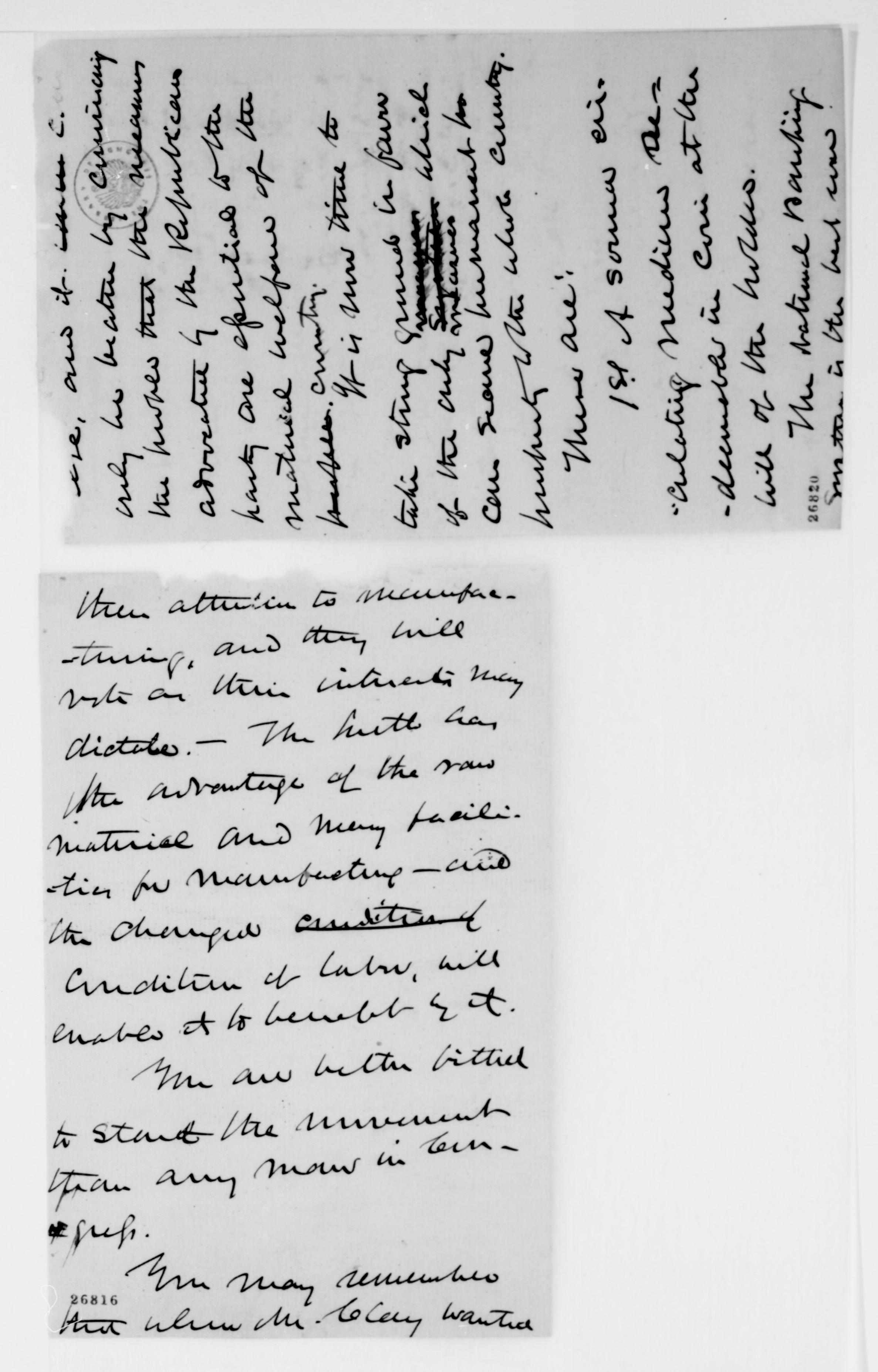 Scanned image of the current content page