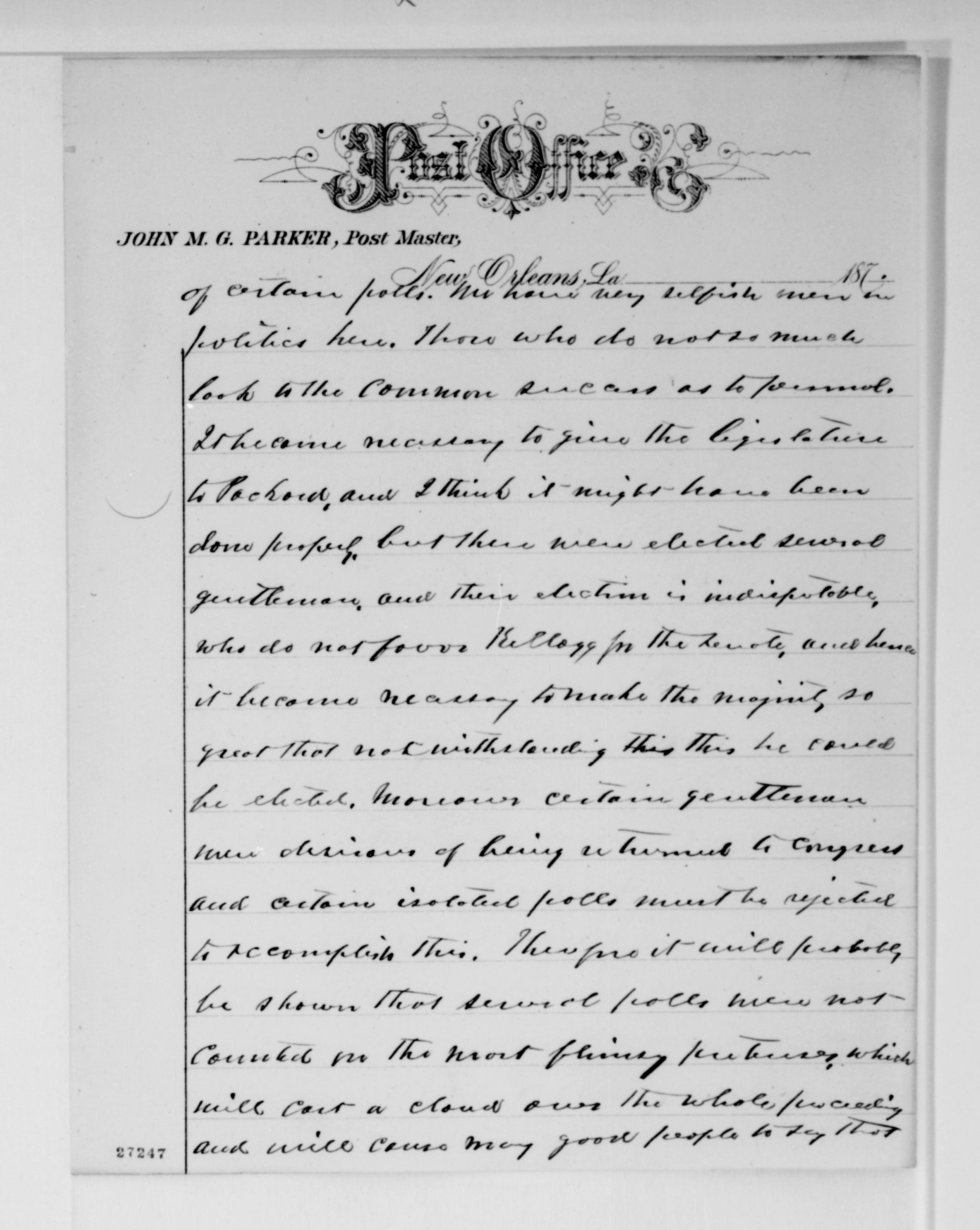 Scanned image of the current content page