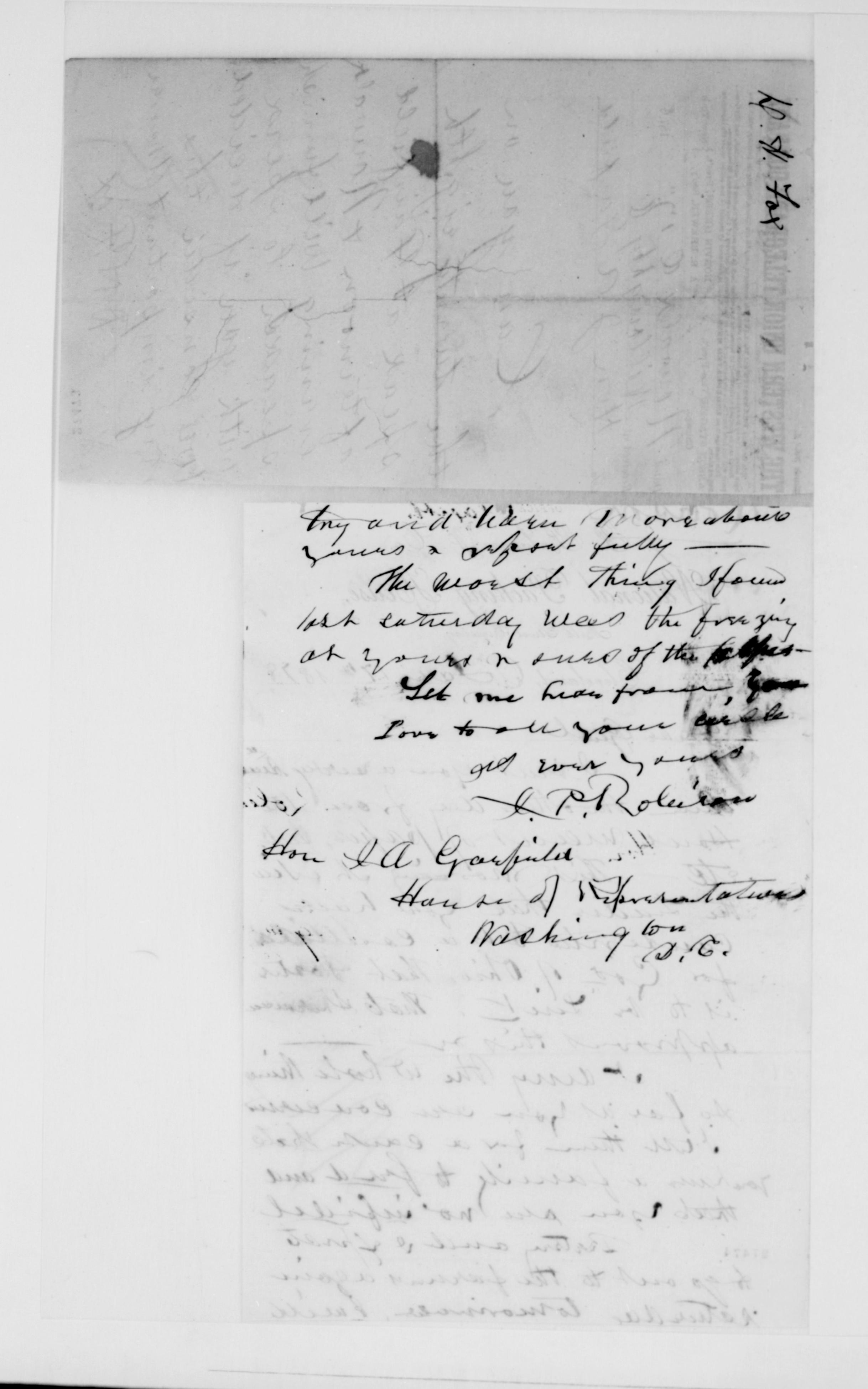 Scanned image of the current content page