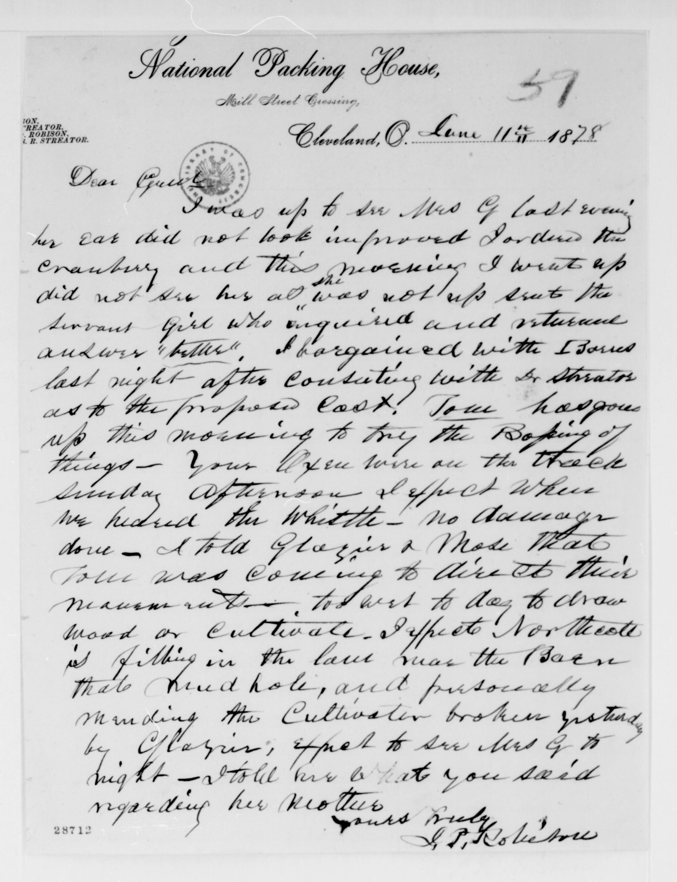 Scanned image of the current content page