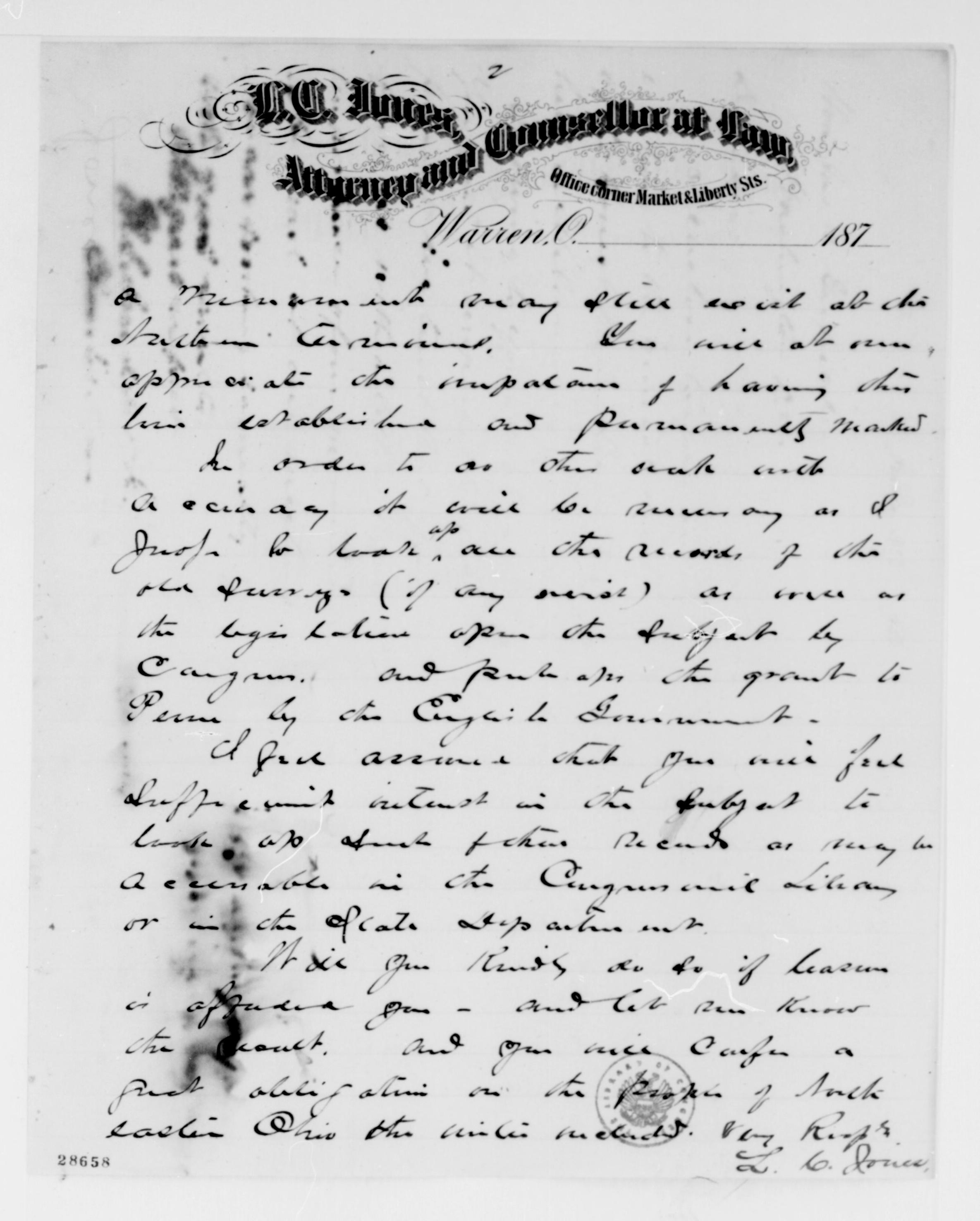 Scanned image of the current content page