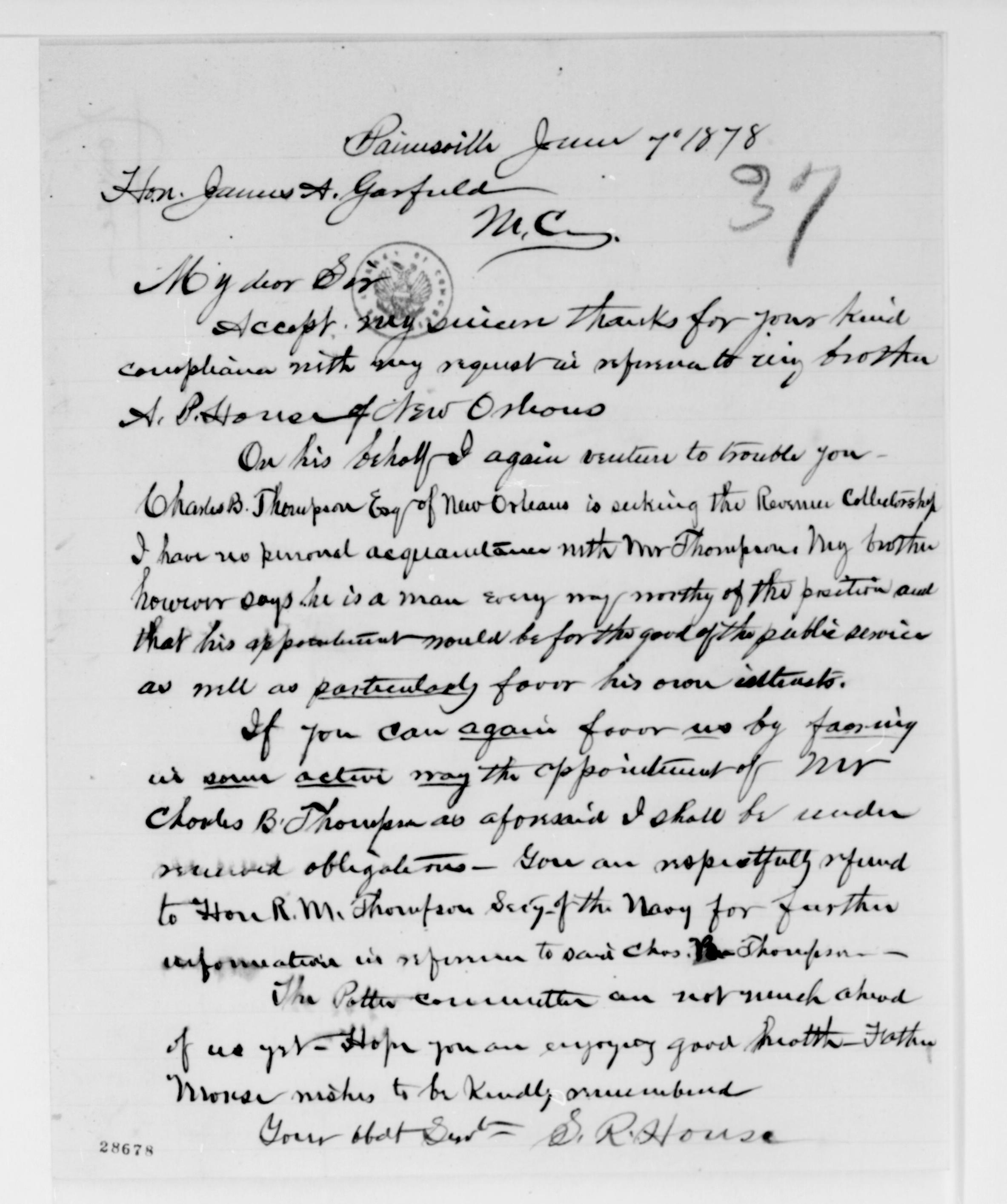 Scanned image of the current content page