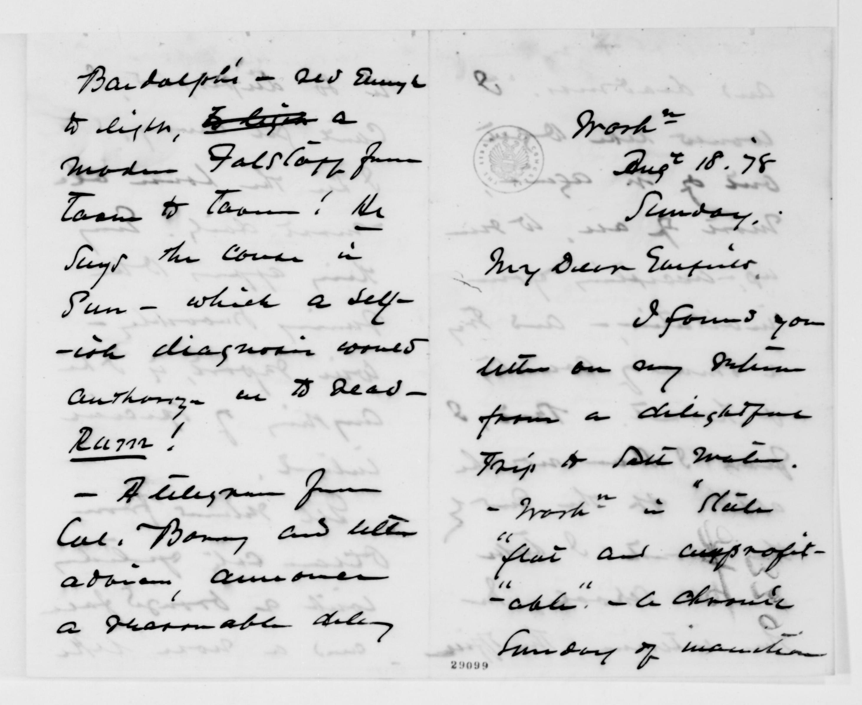 Scanned image of the current content page